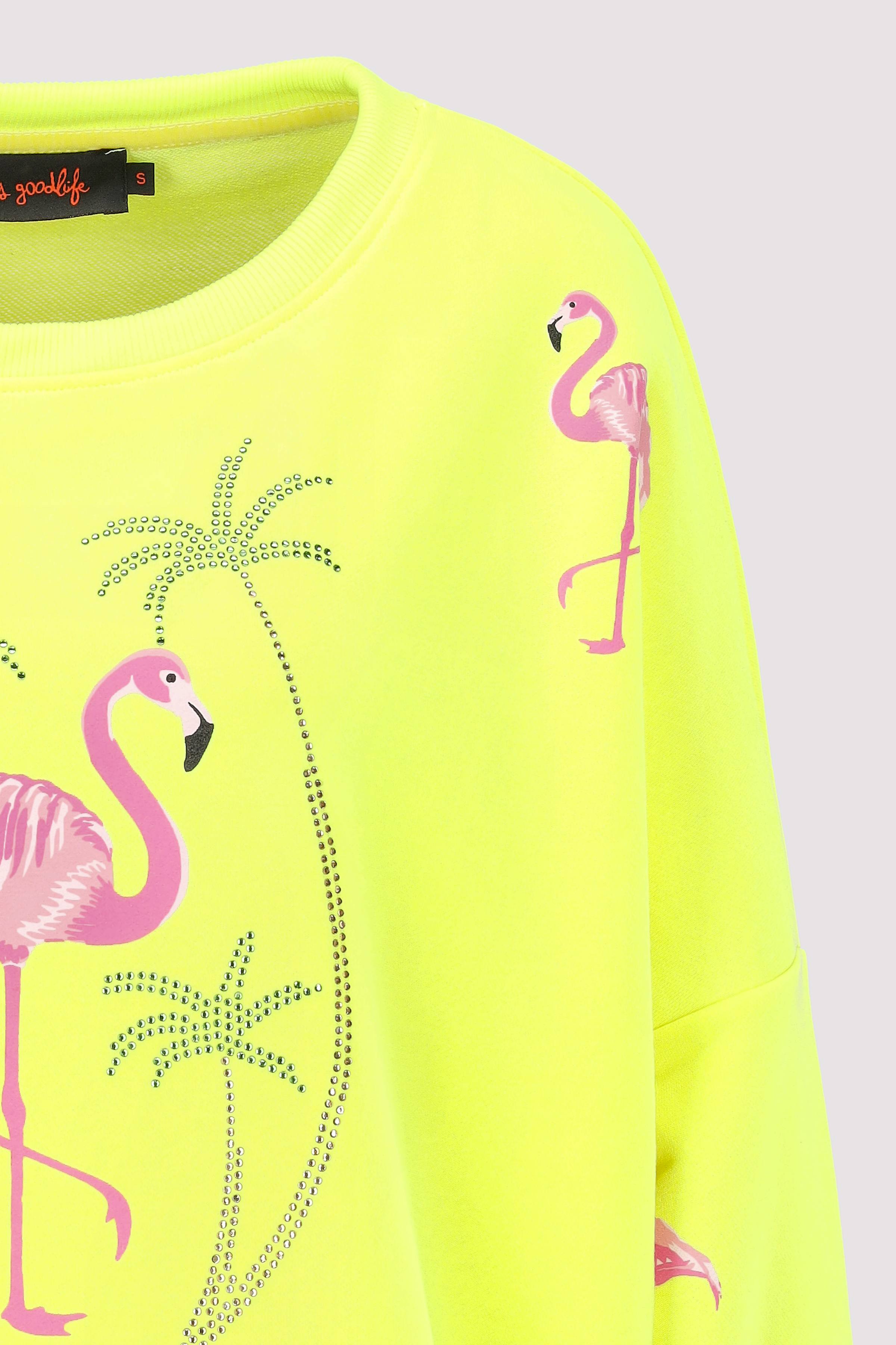 Miss Goodlife - Sweat Flamingo aop Miss Goodlife - Sweat Flamingo aop