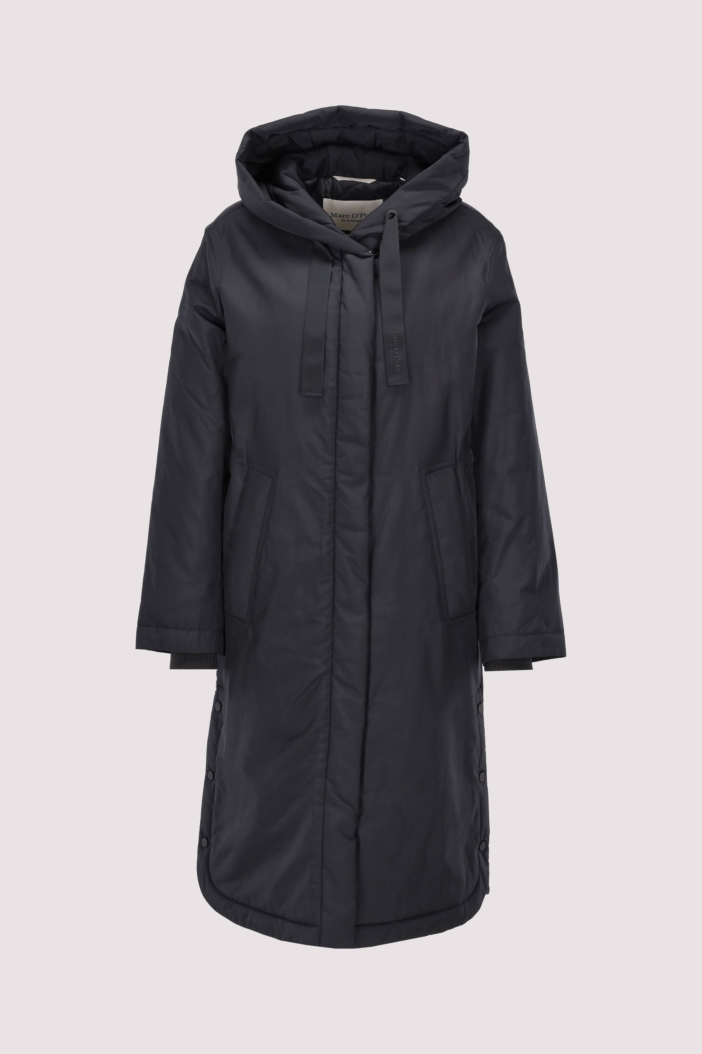 Parka, padded, with hood, draw