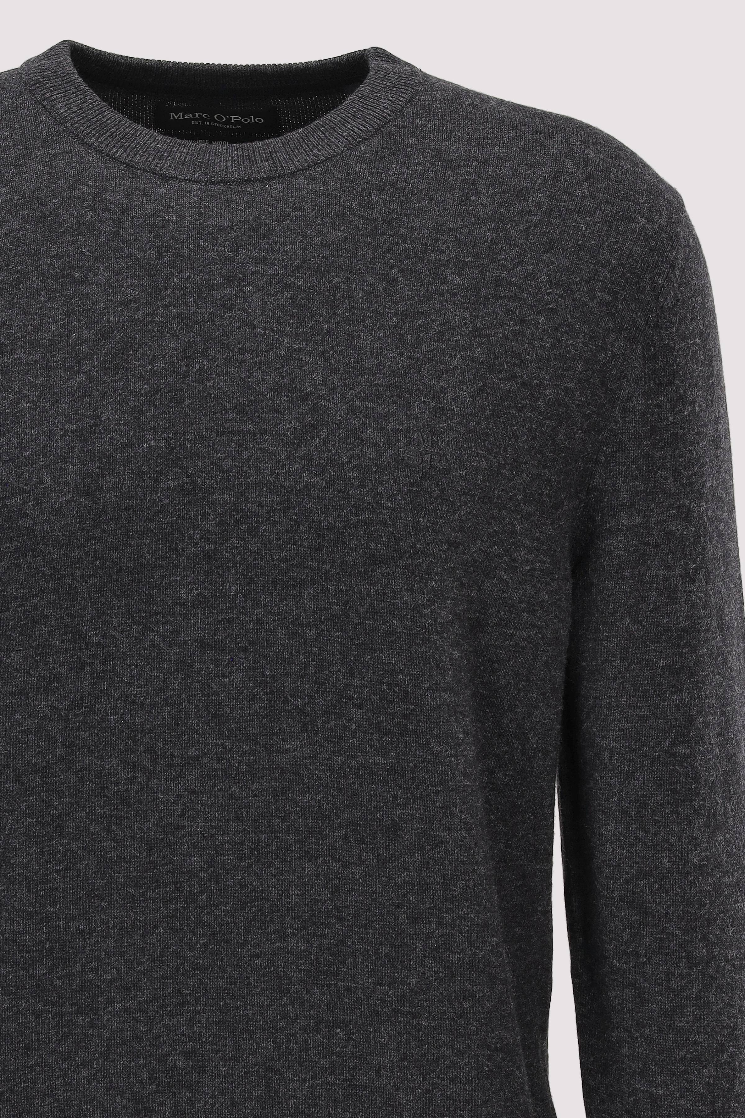 Marc O Polo Casual - Marc O'Polo Rundhalspullover Grau