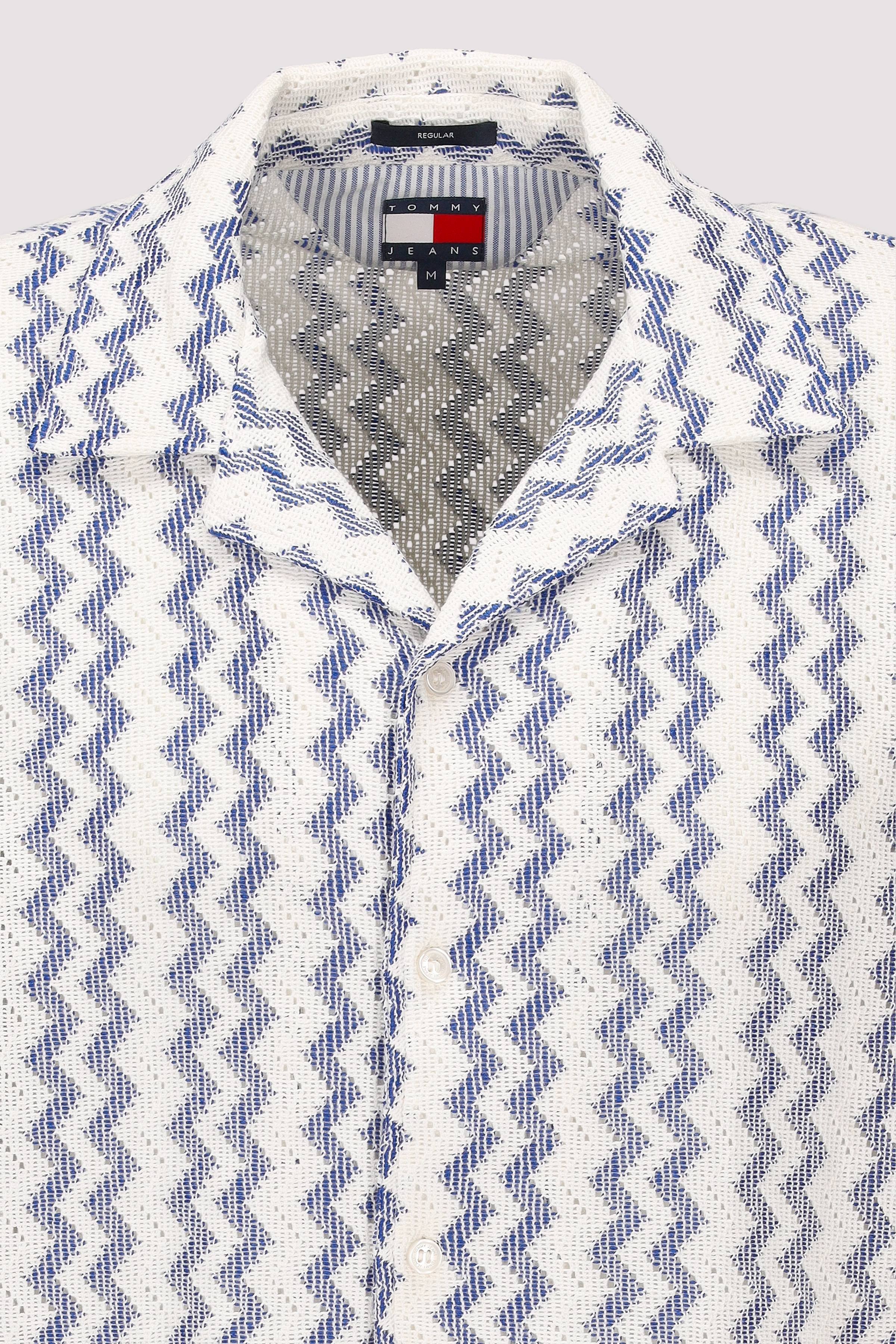 Tommy Hilfiger - Tommy Hilfiger Kurzarmhemd, blau