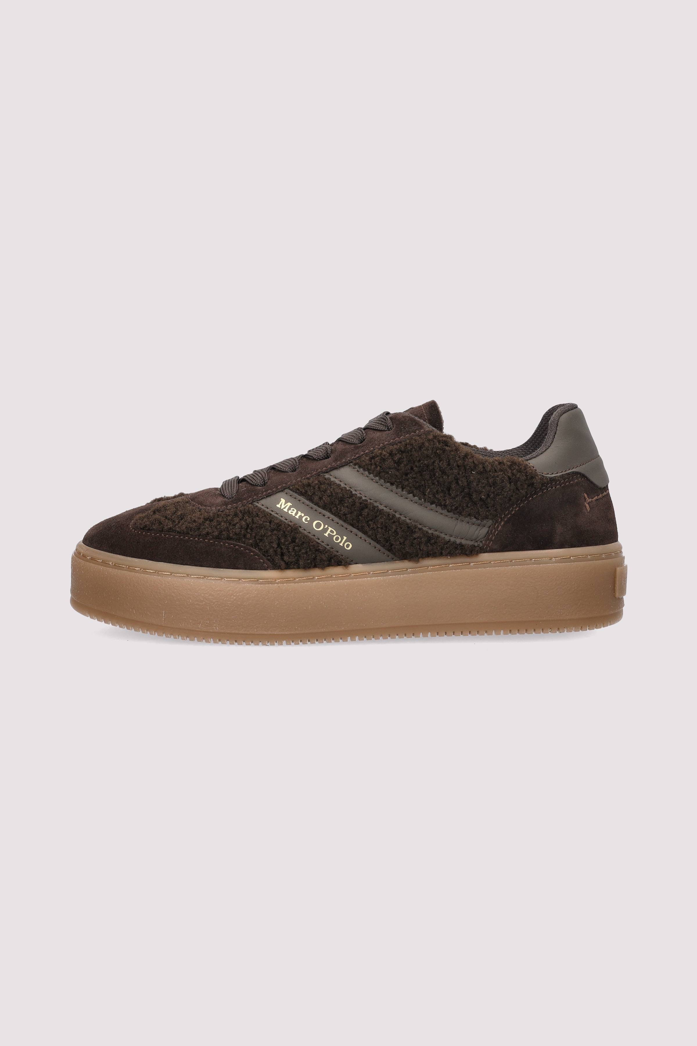 Marc O'Polo Damen-Slipper Burnt Coffee