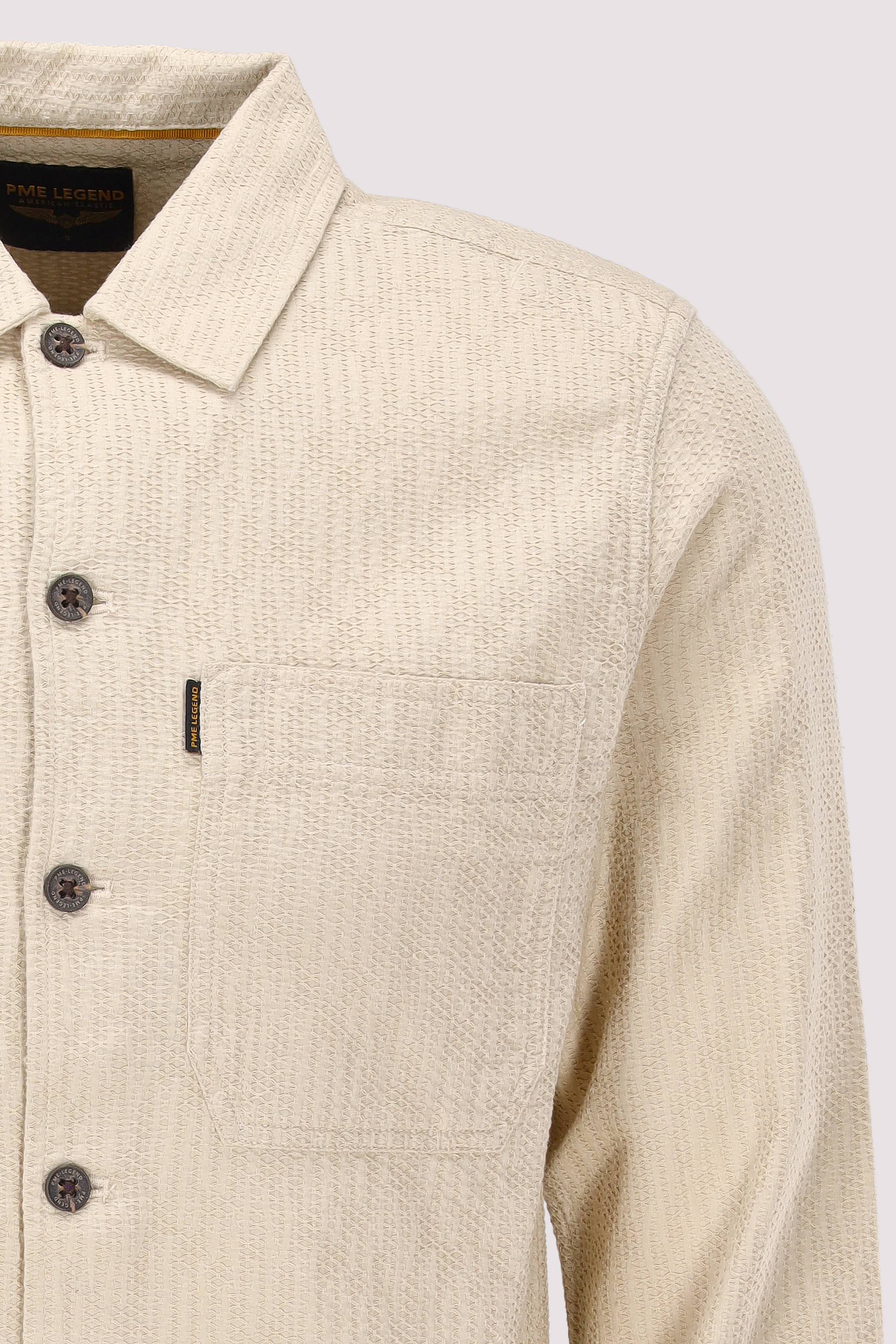 PME Legend - LONG SLEEVE SHIRT Dobby Struct