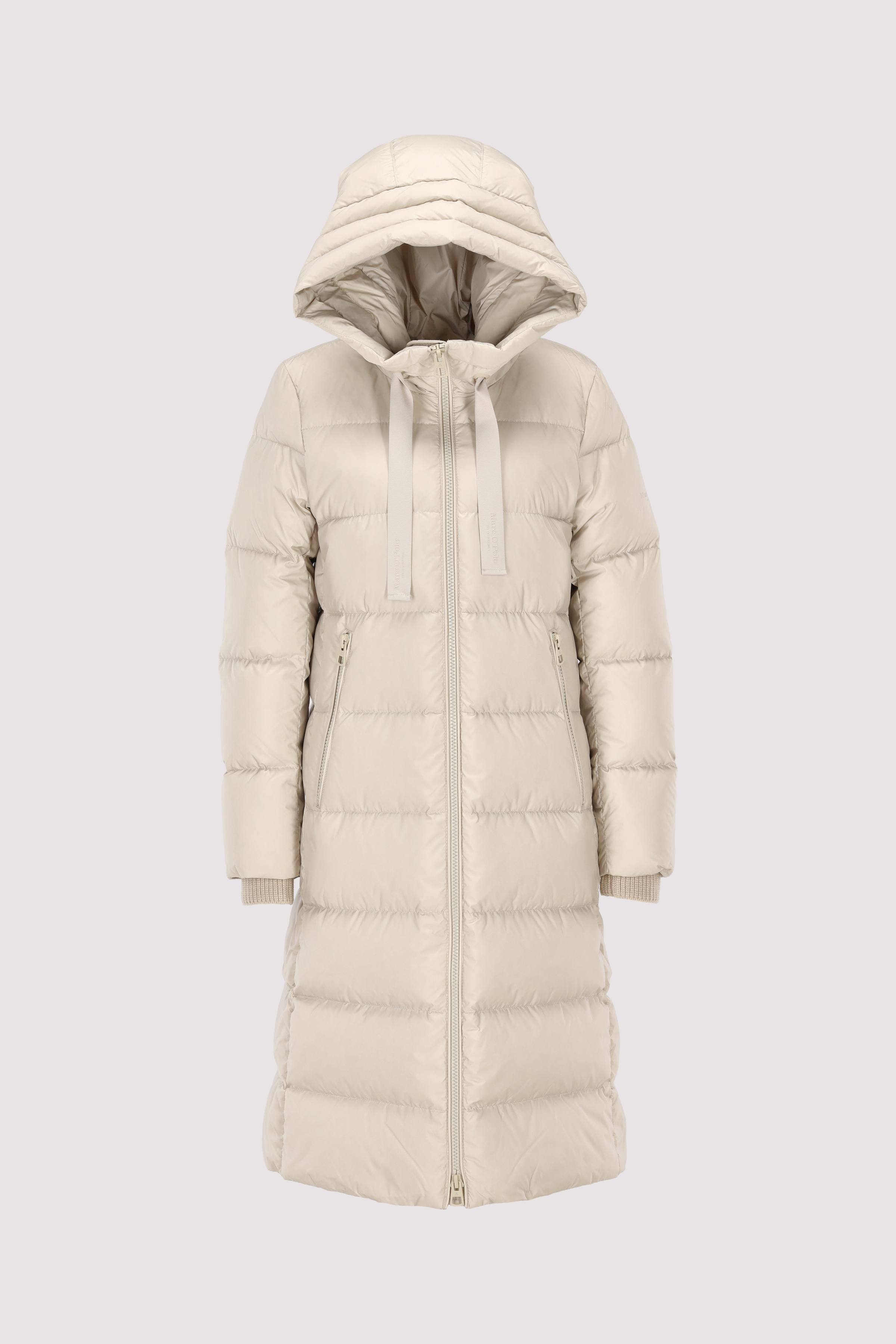 Marc O´Polo International - Long coat, down filled, with h Marc O´Polo International - Long coat, down filled, with h