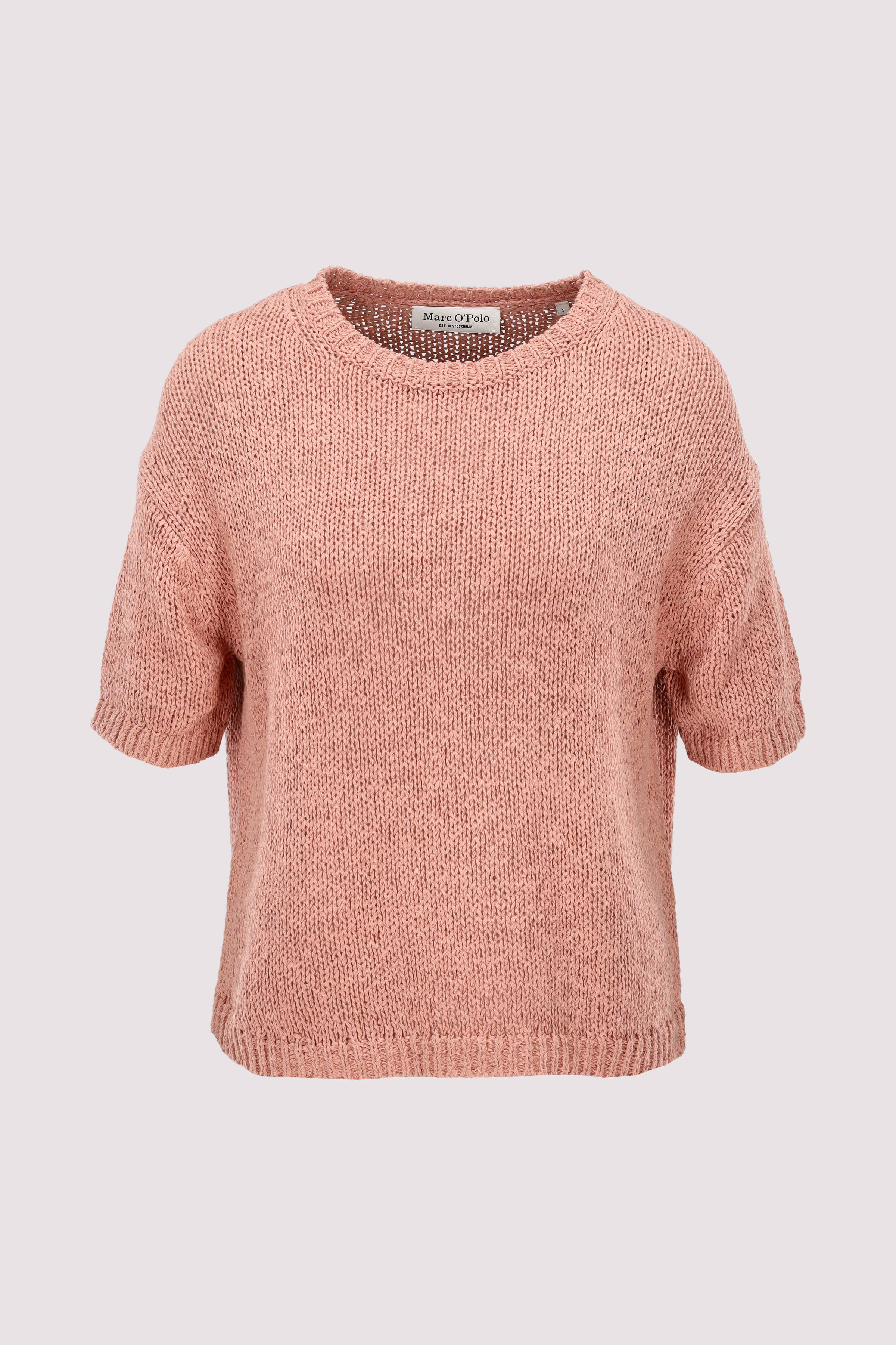 Pullover, short sleeve, roundn