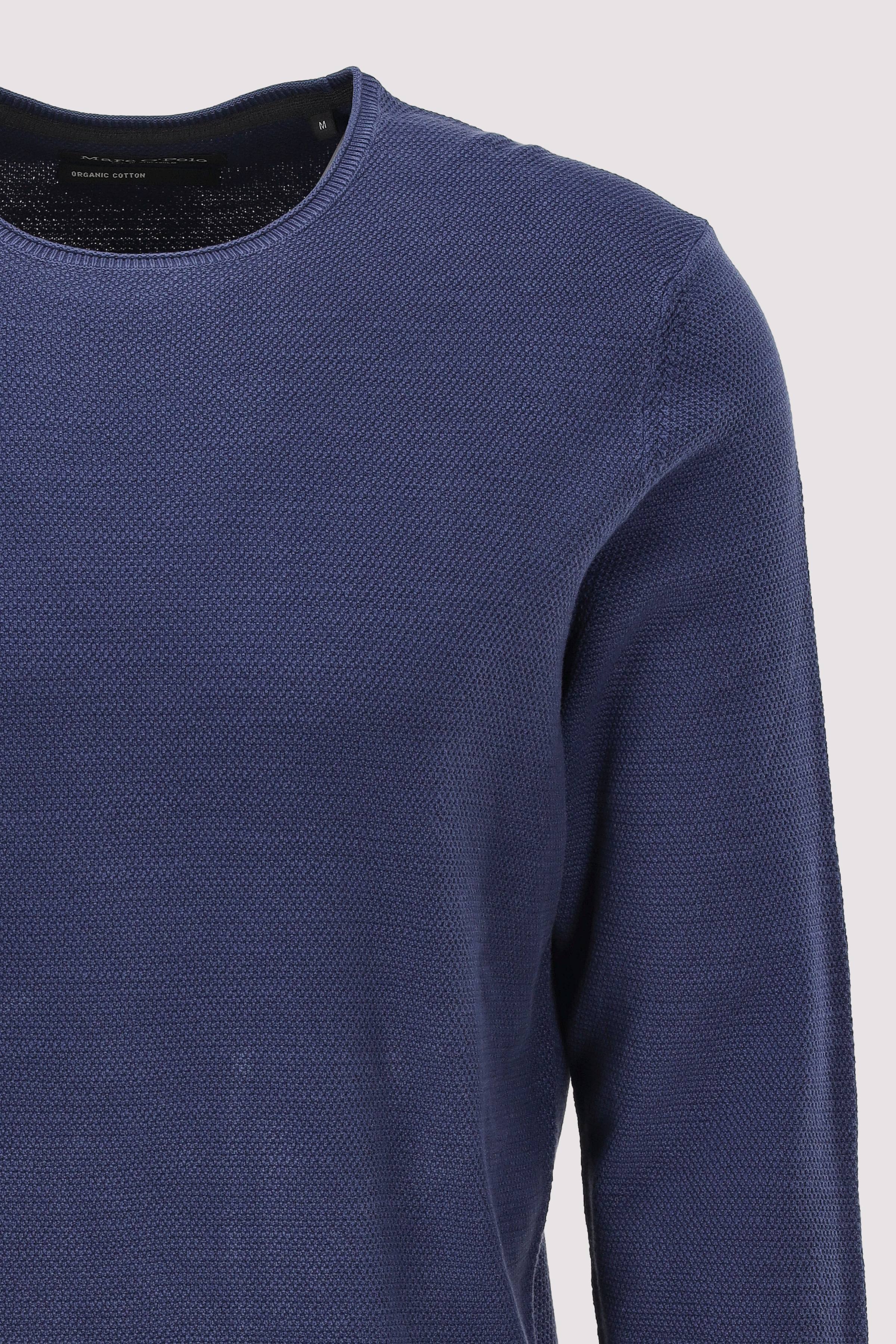 Marc O´Polo International - Crewneck, cotton slub, piqué s Marc O´Polo International - Crewneck, cotton slub, piqué s