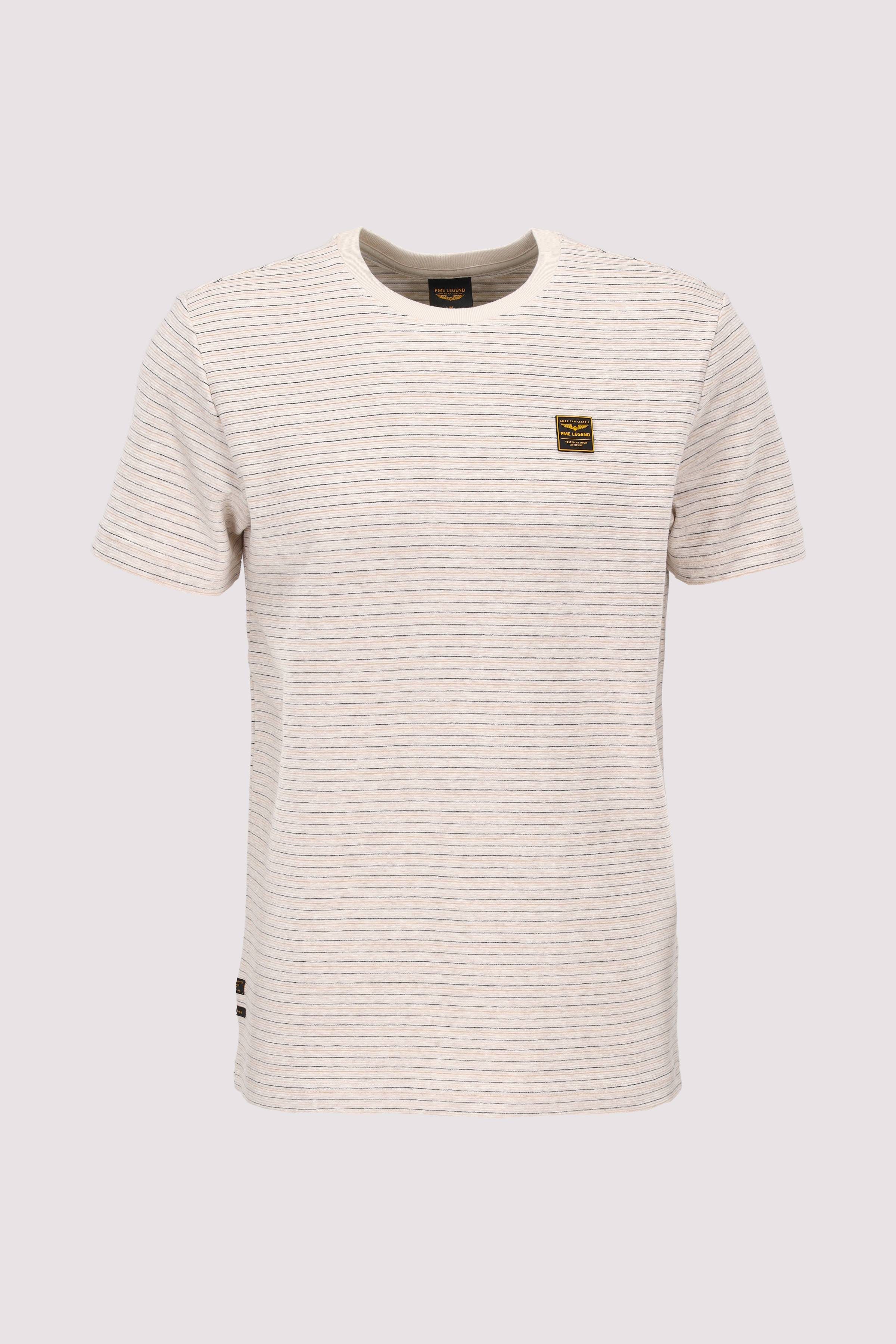 Short sleeve r-neck textured y