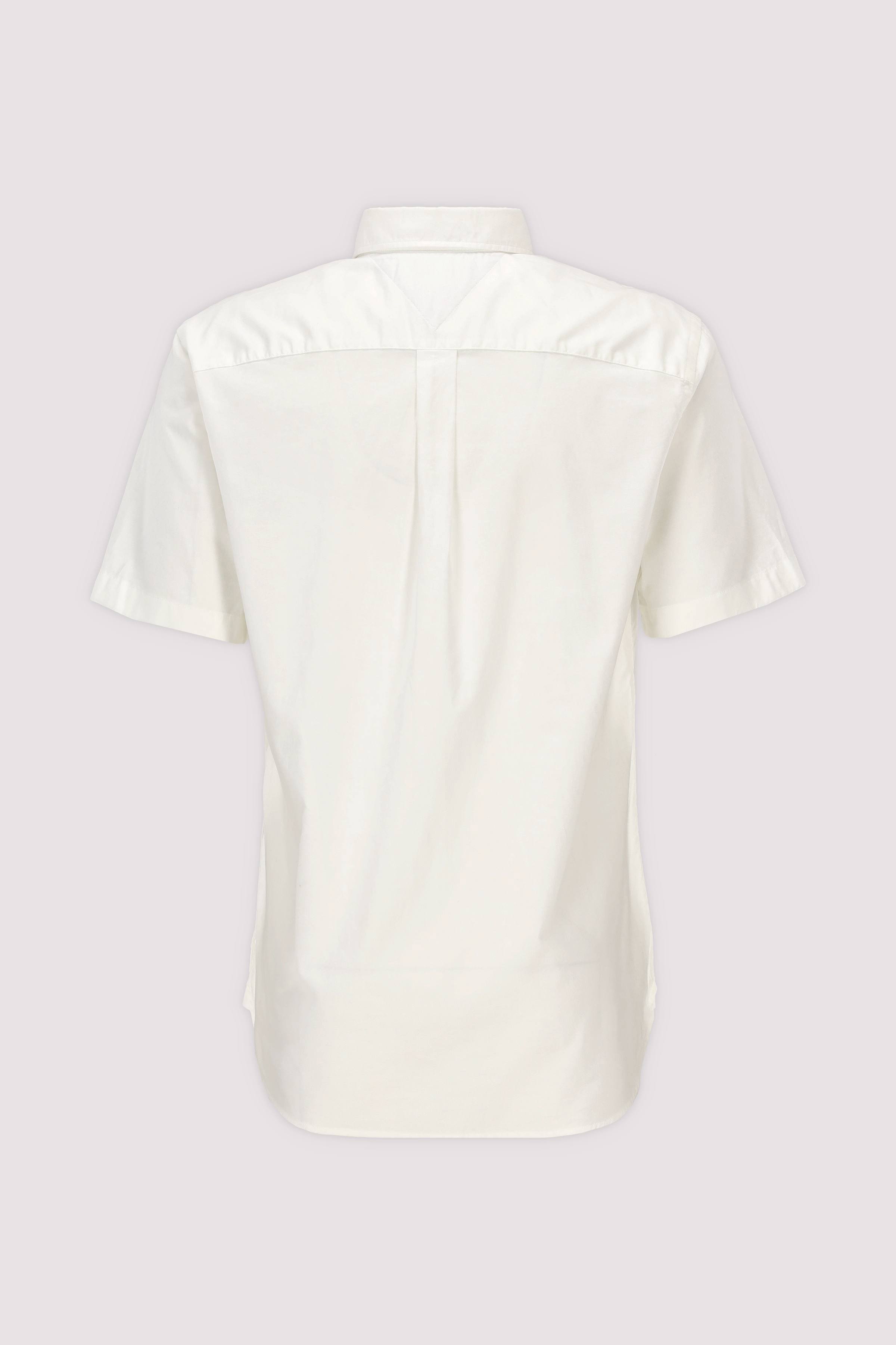Tommy Hilfiger Herren Kurzarmhemd Weiß