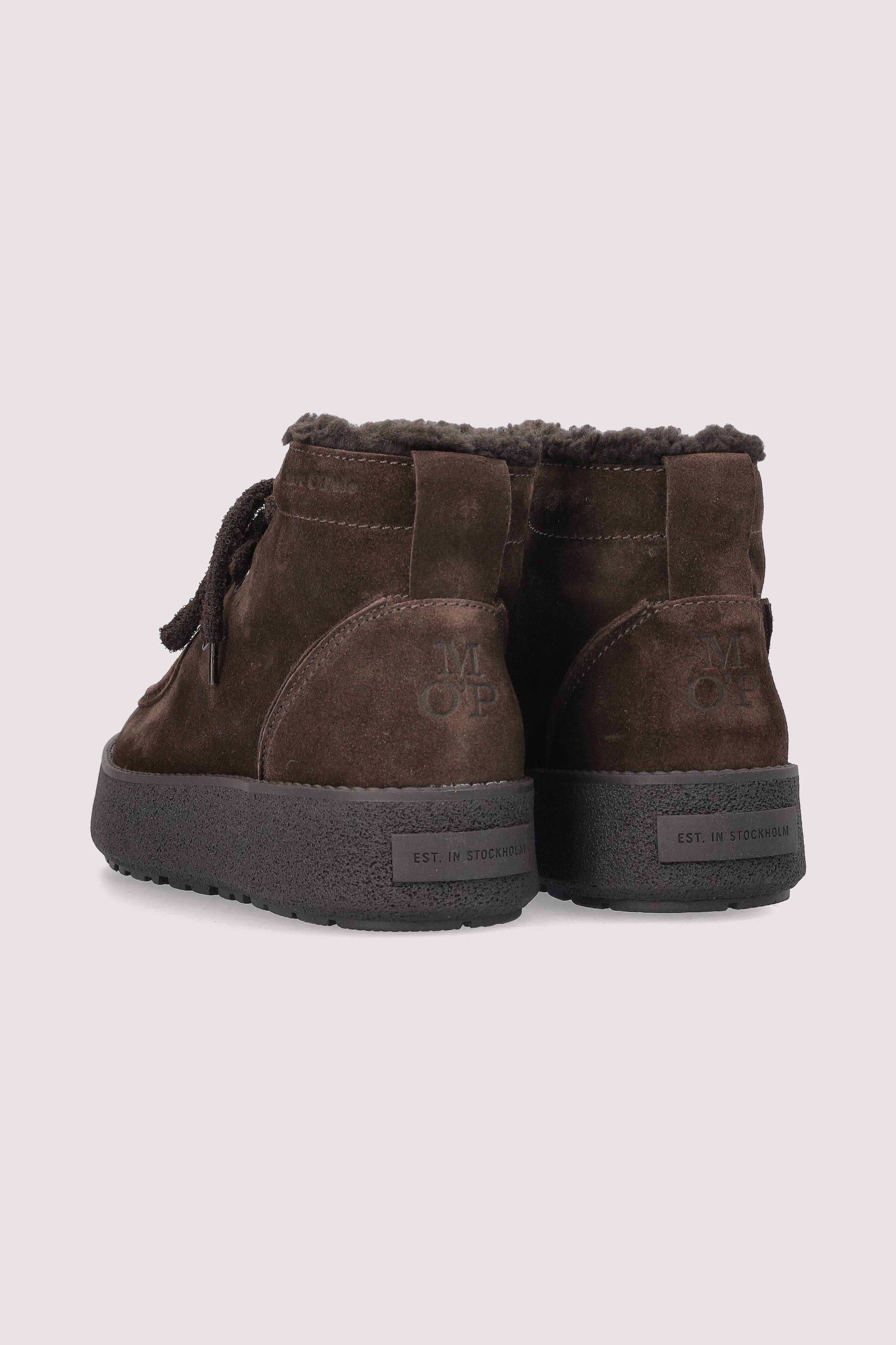 Marc O Polo Schuhe - Leather Lace Up Booties