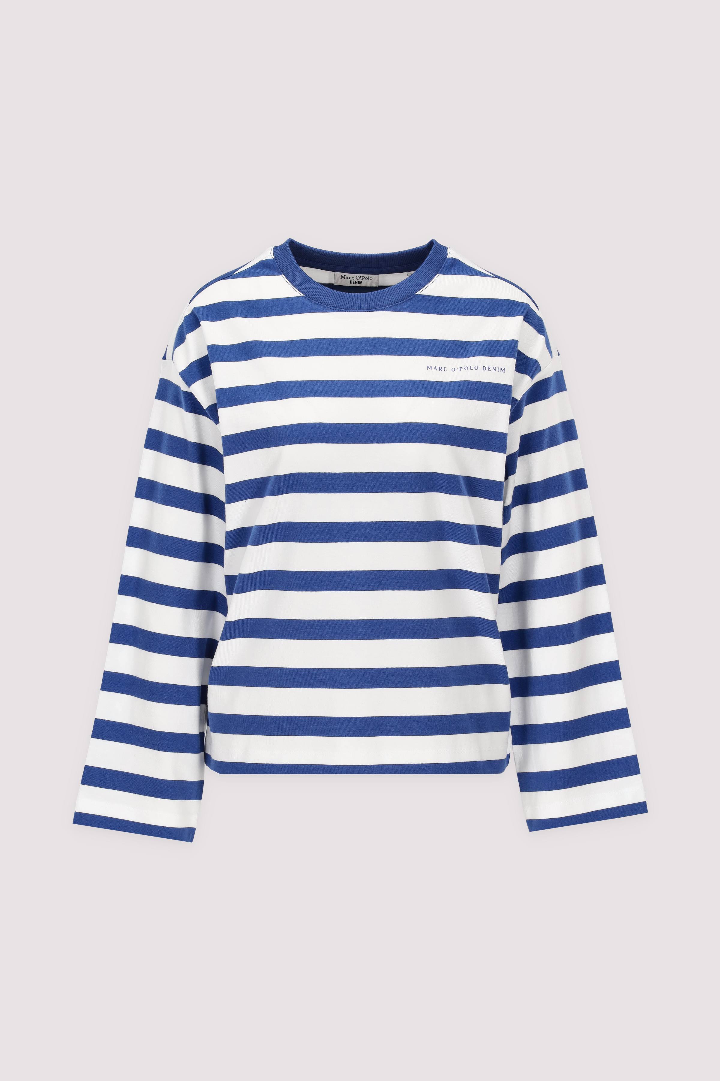 Marc O´Polo - T-Shirt, LSL, YD Stripes, Loos Marc O´Polo - T-Shirt, LSL, YD Stripes, Loos