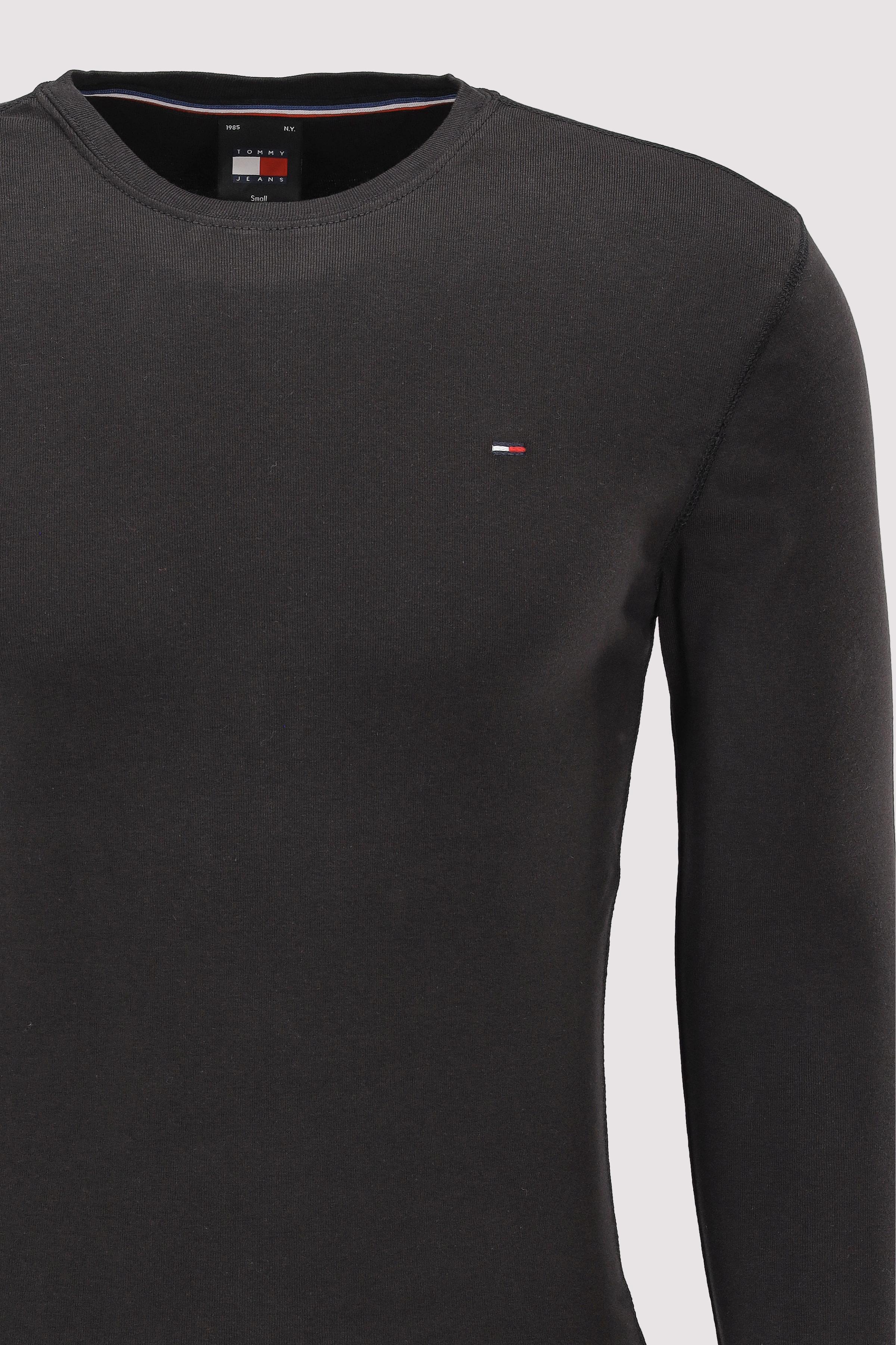 Tommy Jeans - TJM ORIGINAL RIB LONGSLEEVE TE