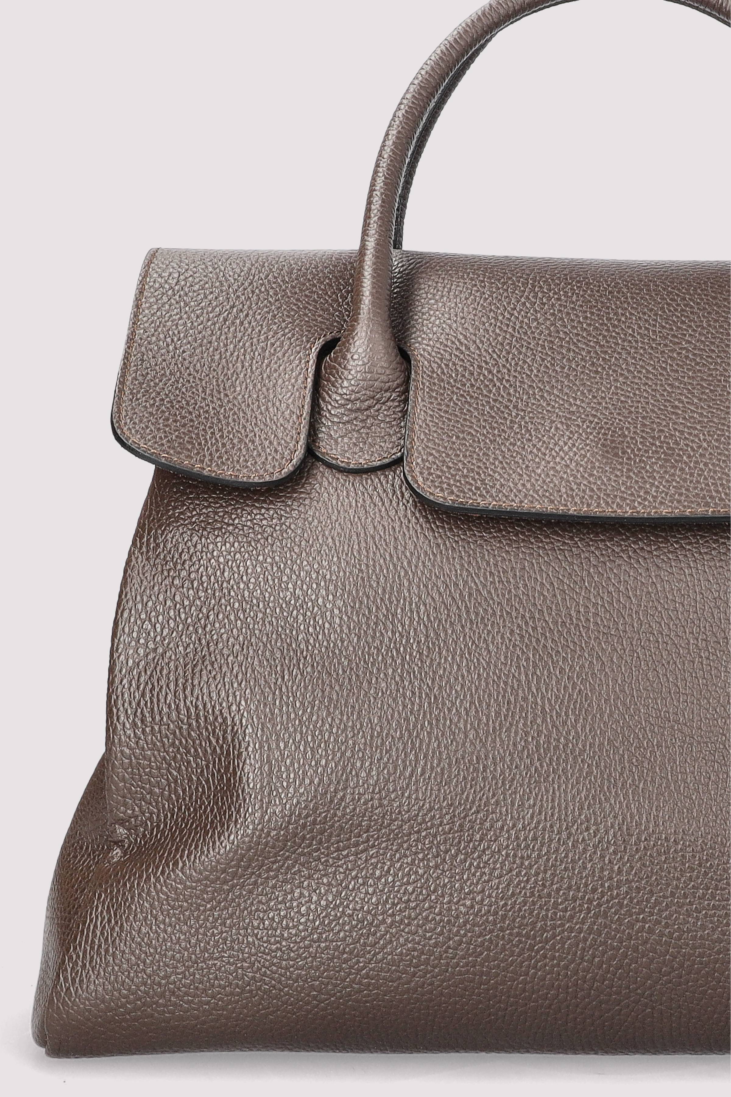 Marlon Bags - Marlon Bags Handtasche braun elegant