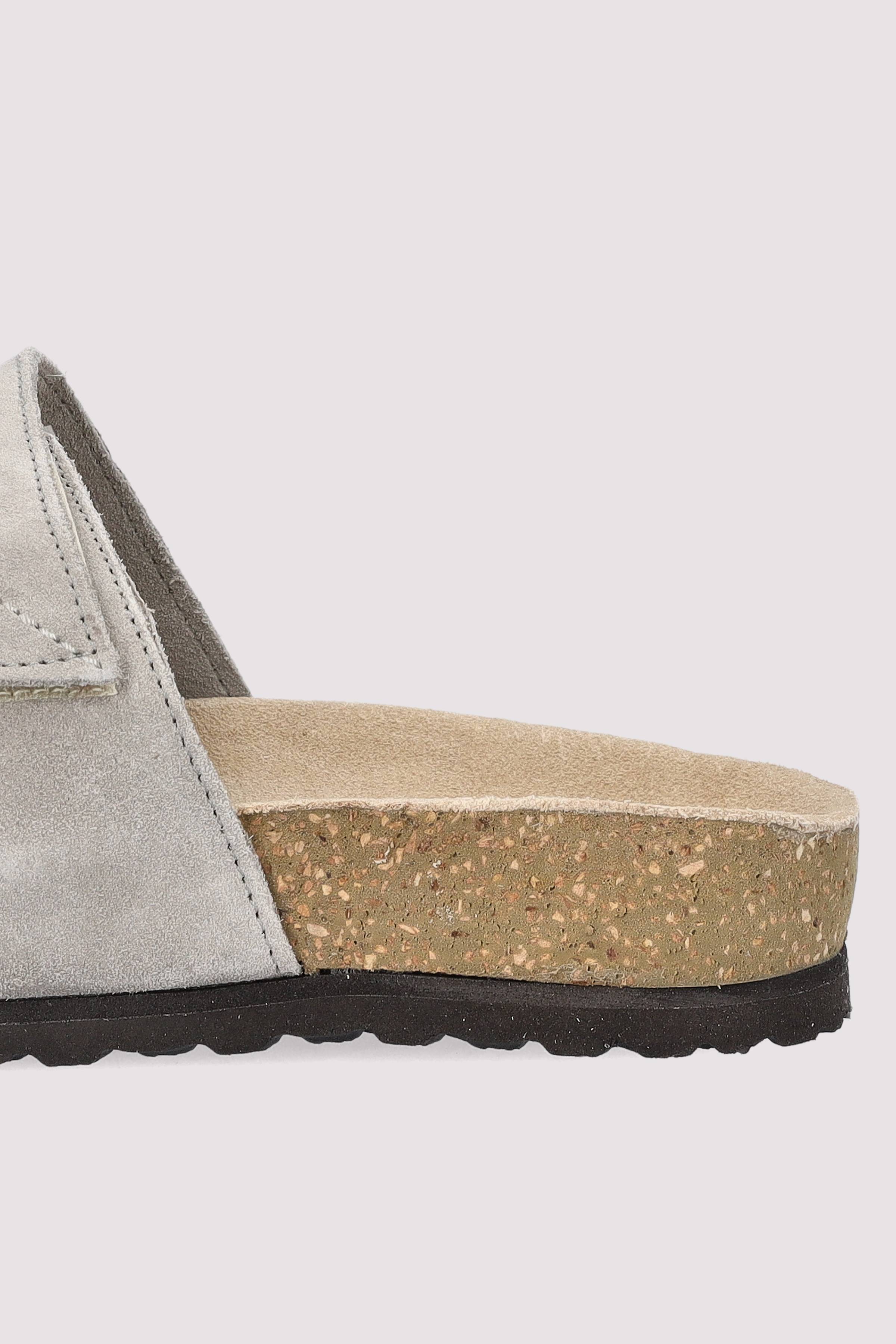 SLHBASTIAN SUEDE STRAP SLIDER
