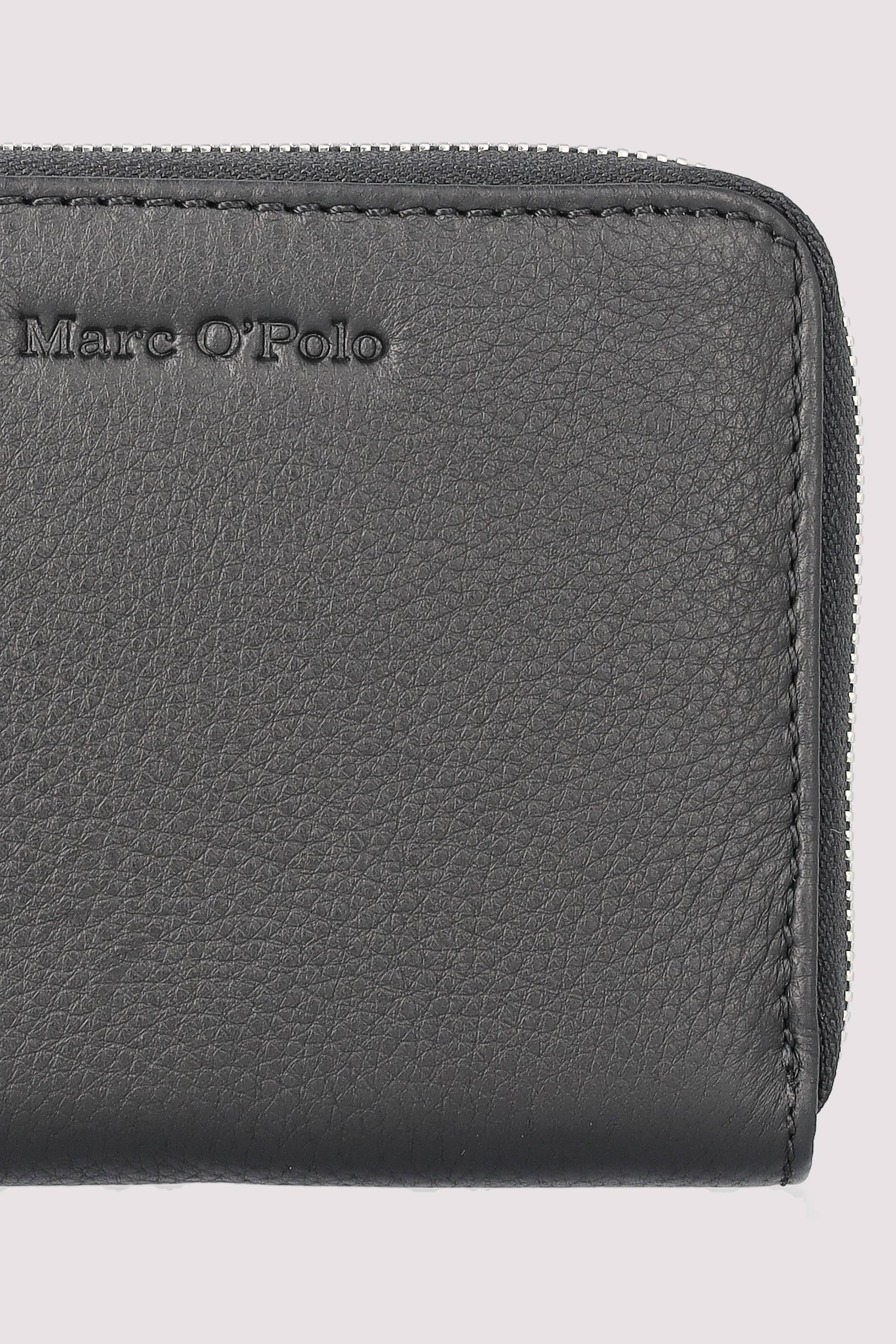 Marc O'Polo Lederportemonnaie schwarz