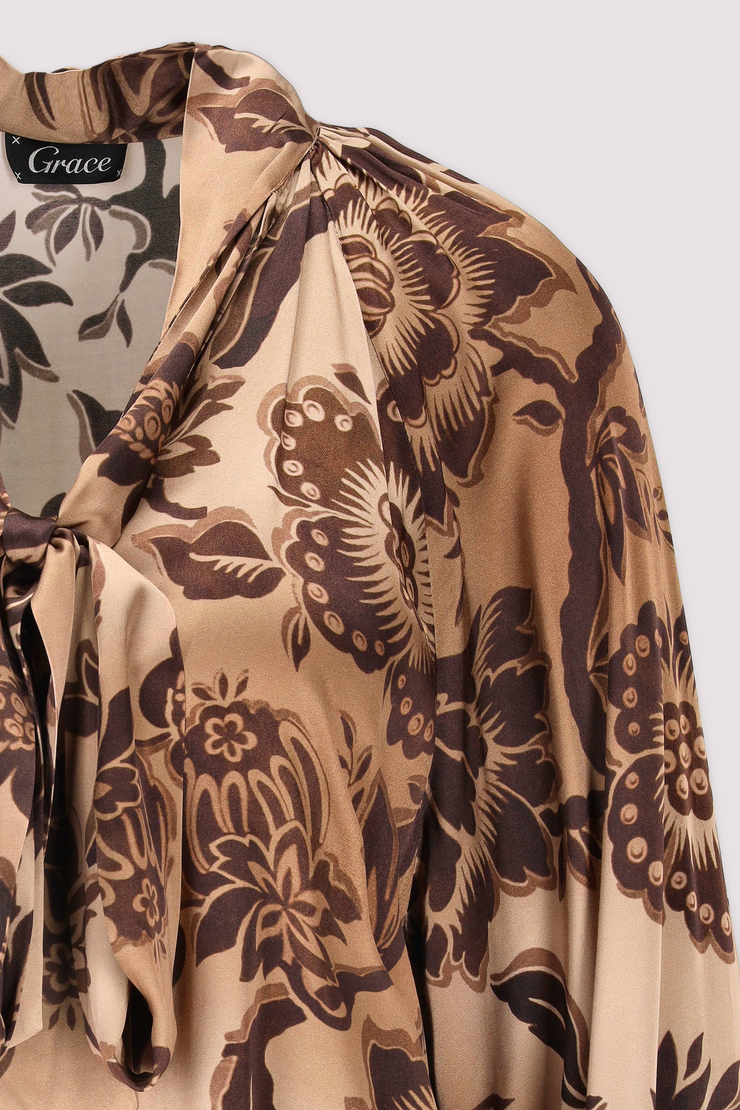 Grace - Grace Midikleid Nougat feminine Note