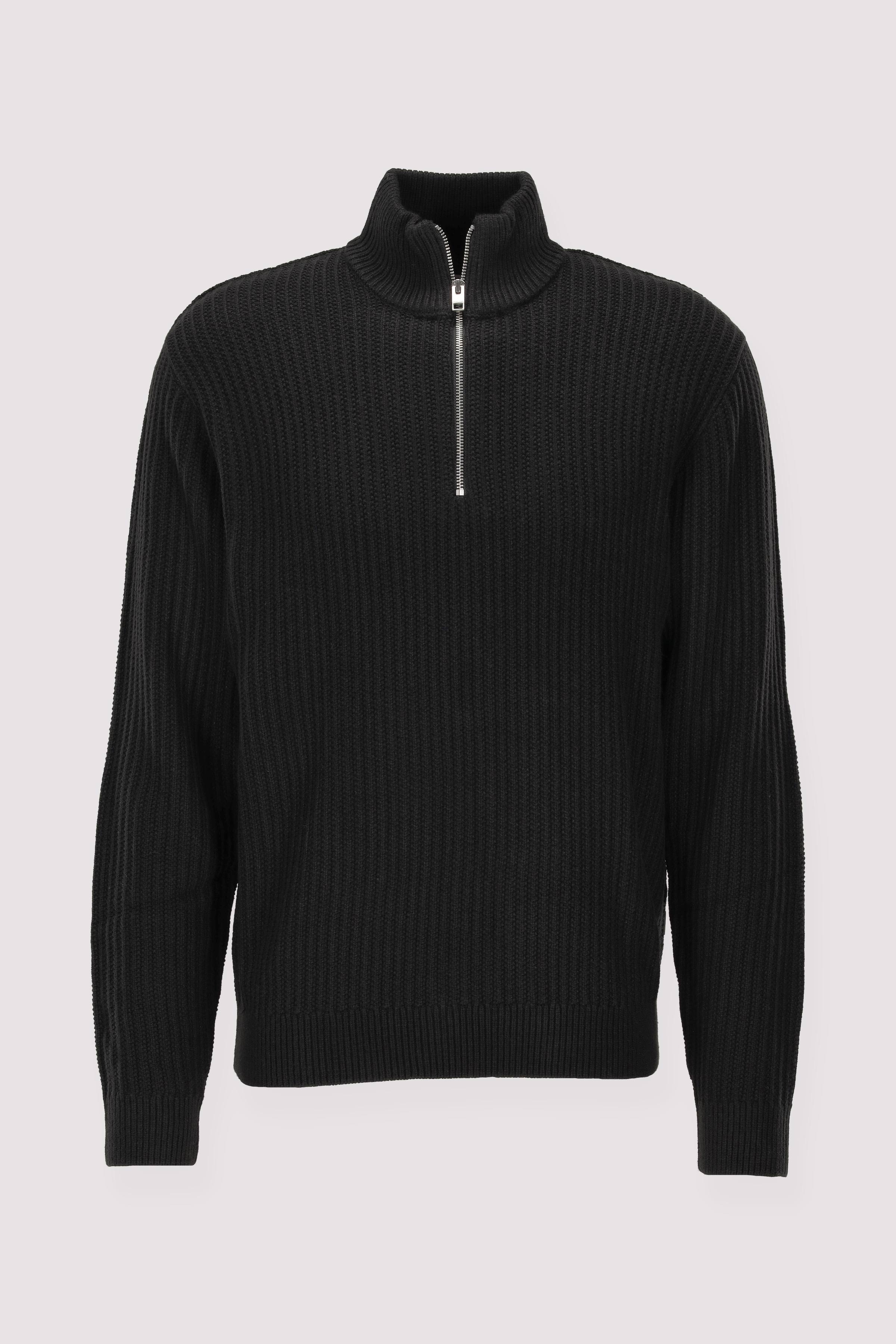 Jack and Jones Rundhalspullover schwarz