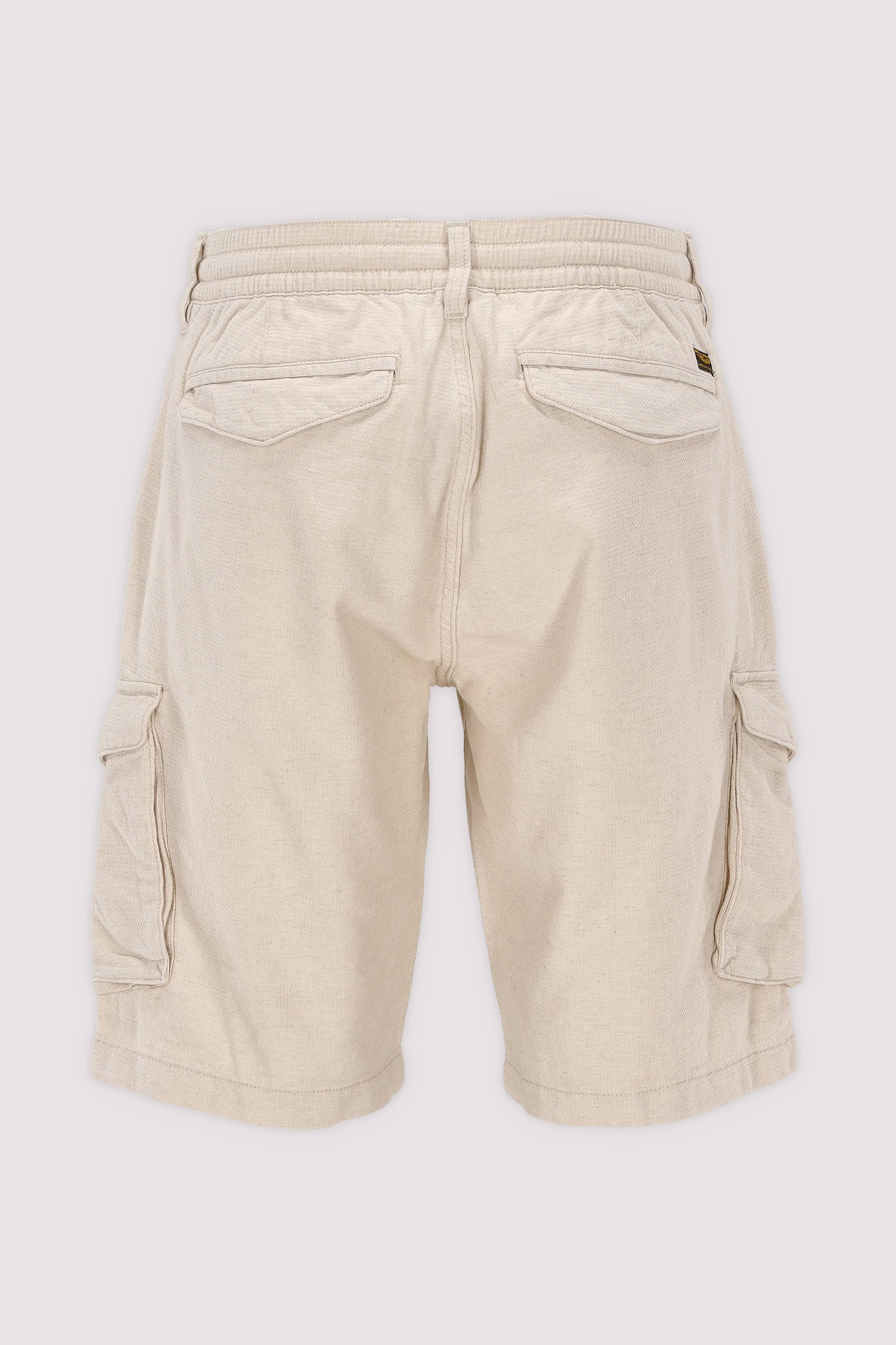 PME Legend Shorts Leinenmix Braun