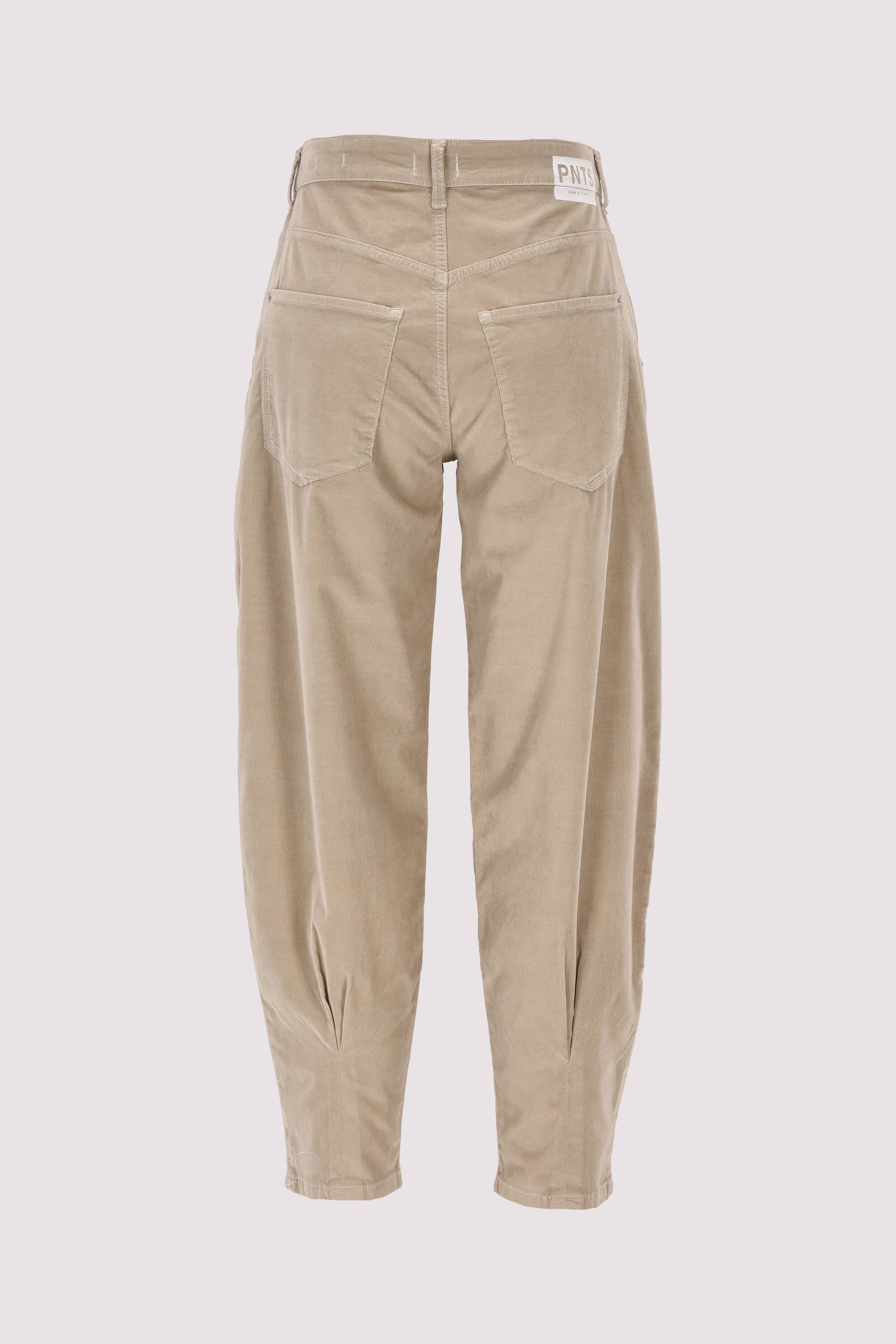 PNTS O-Shape-Hose beige, lässiger Sitz