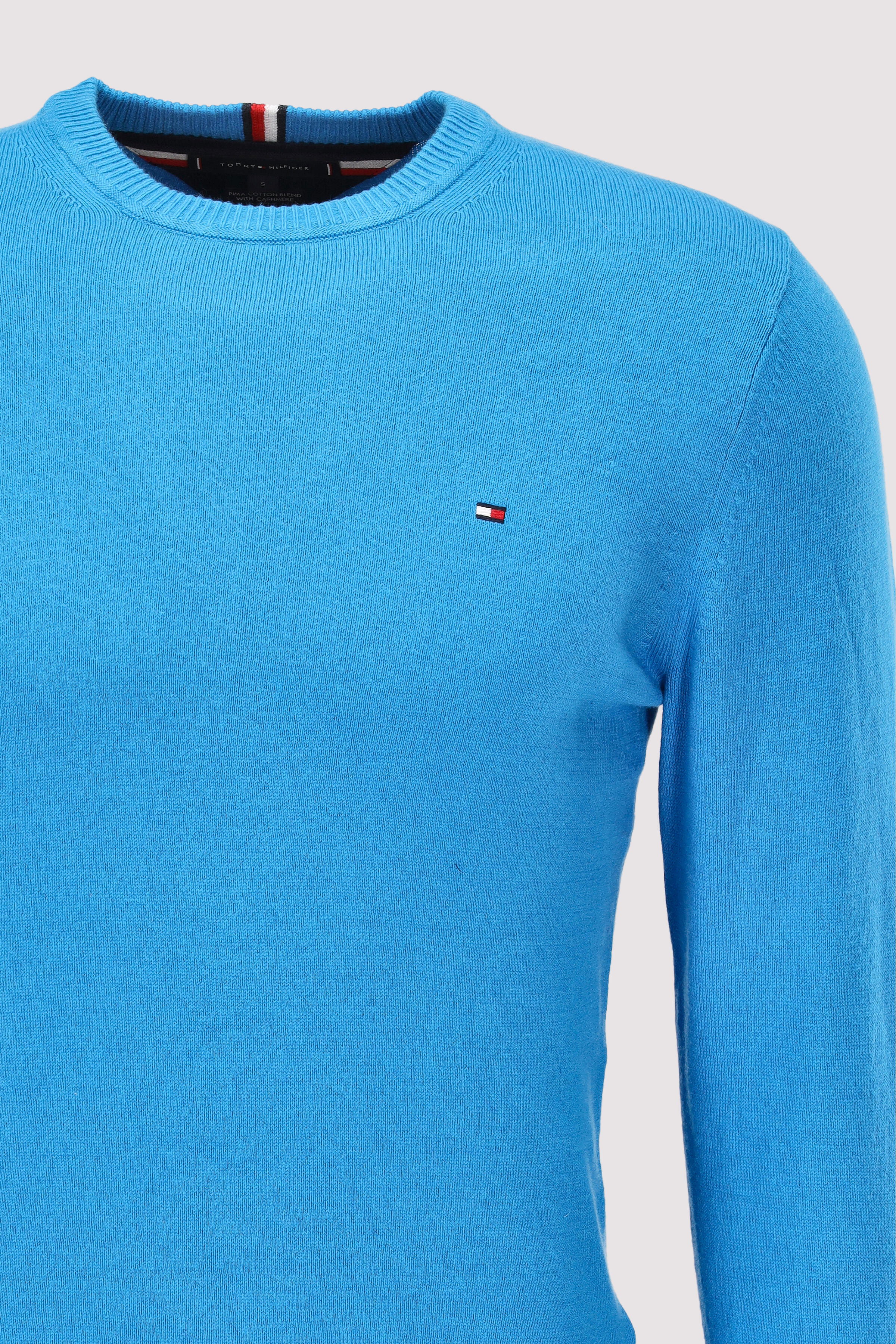 Tommy Hilfiger - PIMA ORG CTN CASHMERE CREW NEC Tommy Hilfiger - PIMA ORG CTN CASHMERE CREW NEC