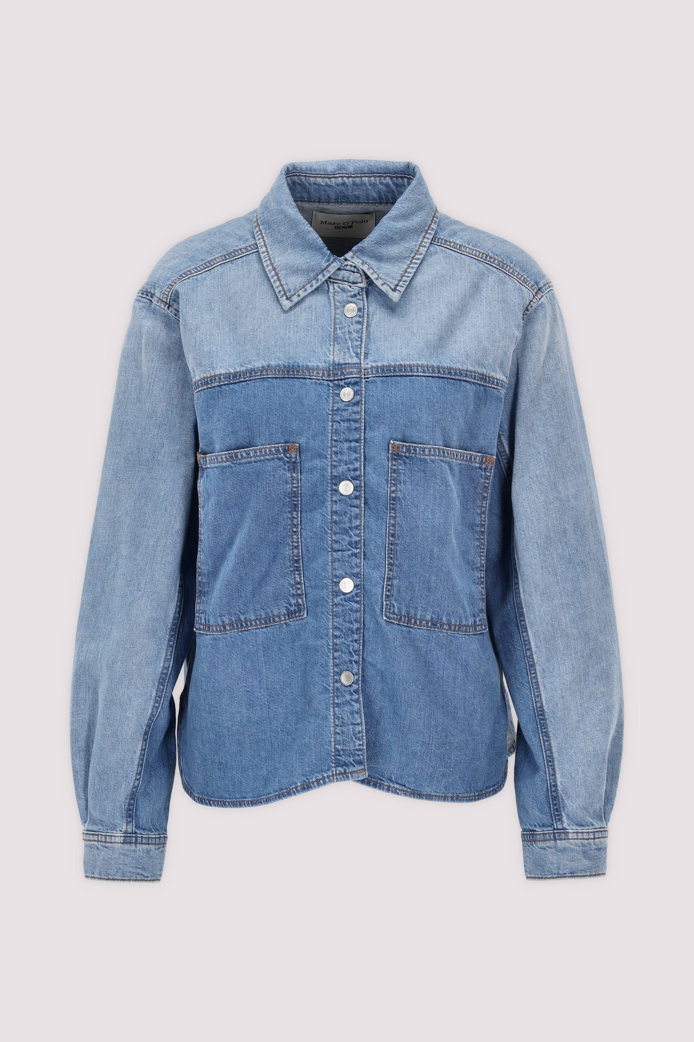 Denim Blouses Longsleeve, Patc