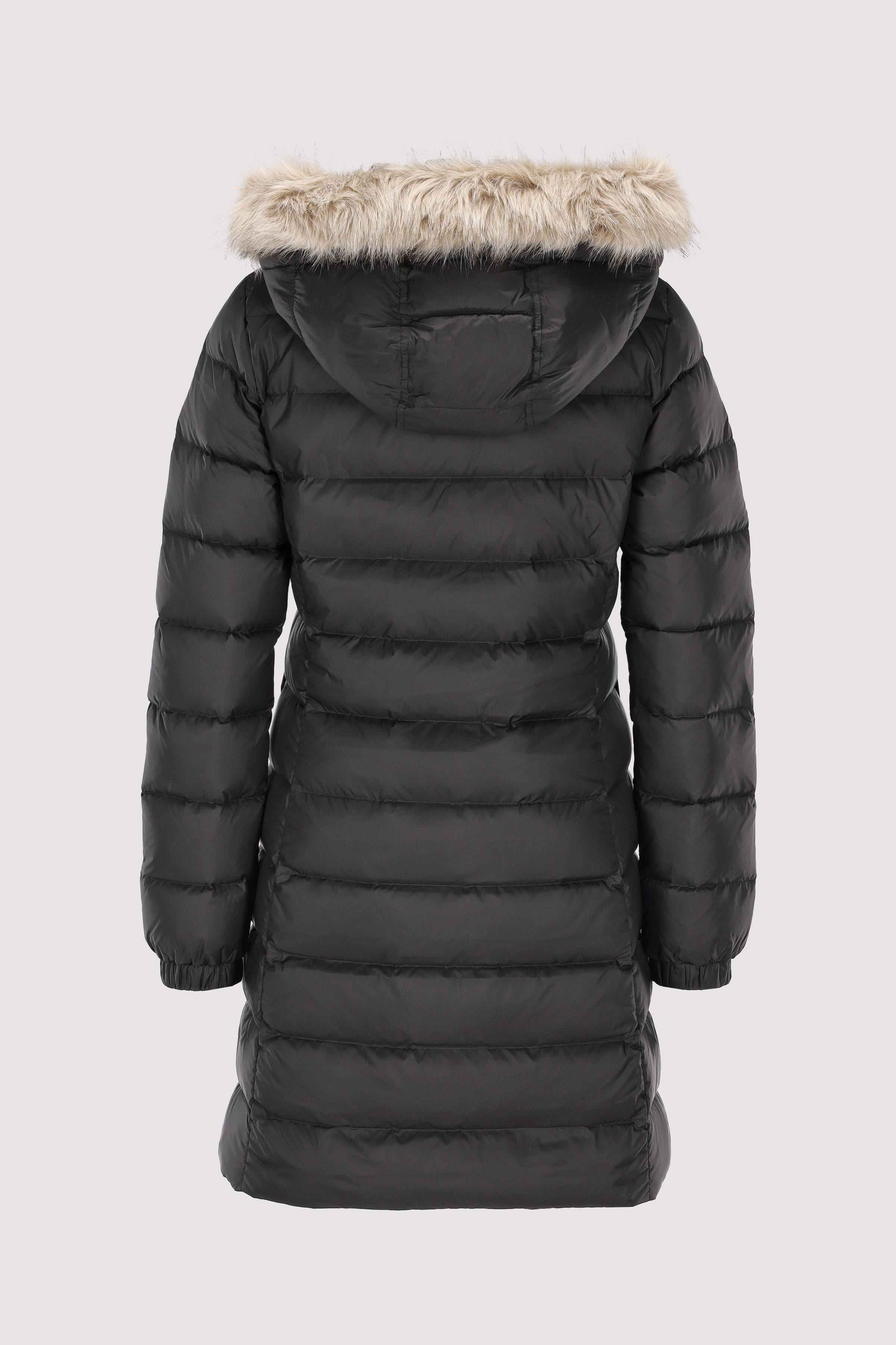 Tommy Jeans - TJW ESSENTIAL HOODED DOWN COAT Tommy Jeans - TJW ESSENTIAL HOODED DOWN COAT