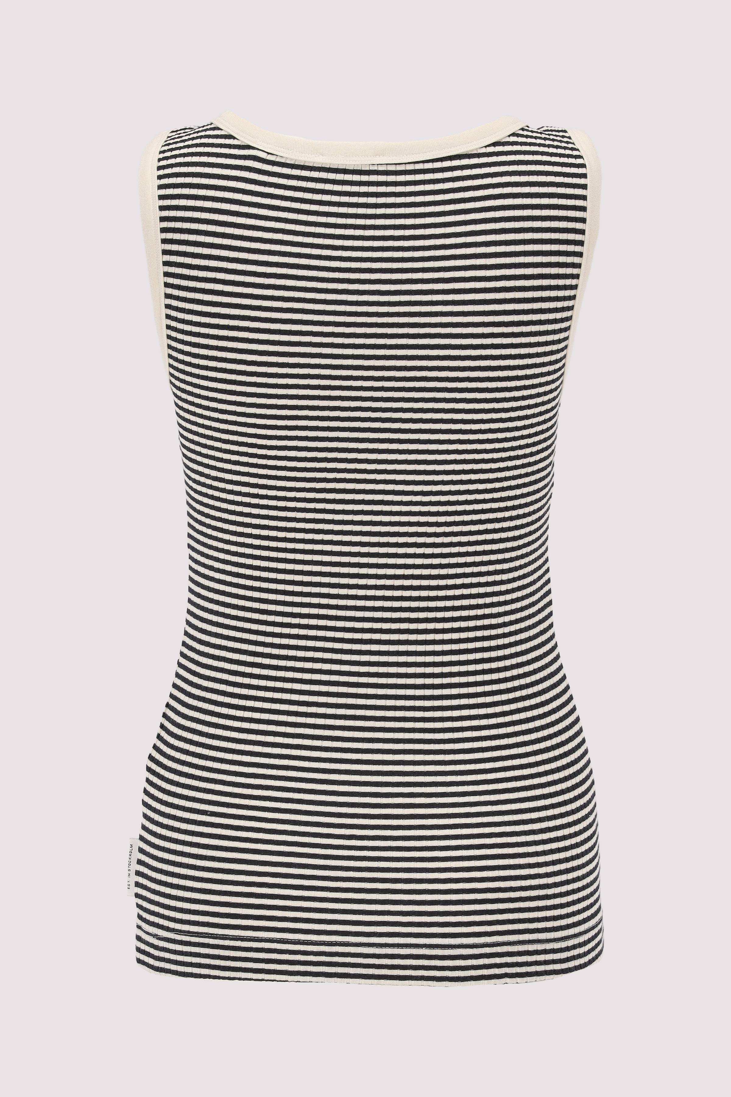Marc O´Polo International - Top, rib, round neck, striped Marc O´Polo International - Top, rib, round neck, striped
