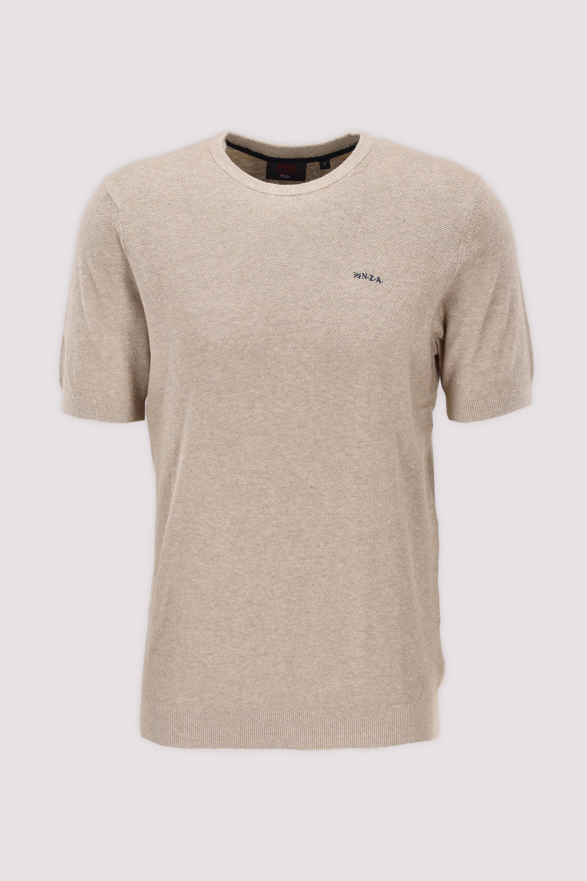 New Zealand Auckland T-Shirt Tan Melange