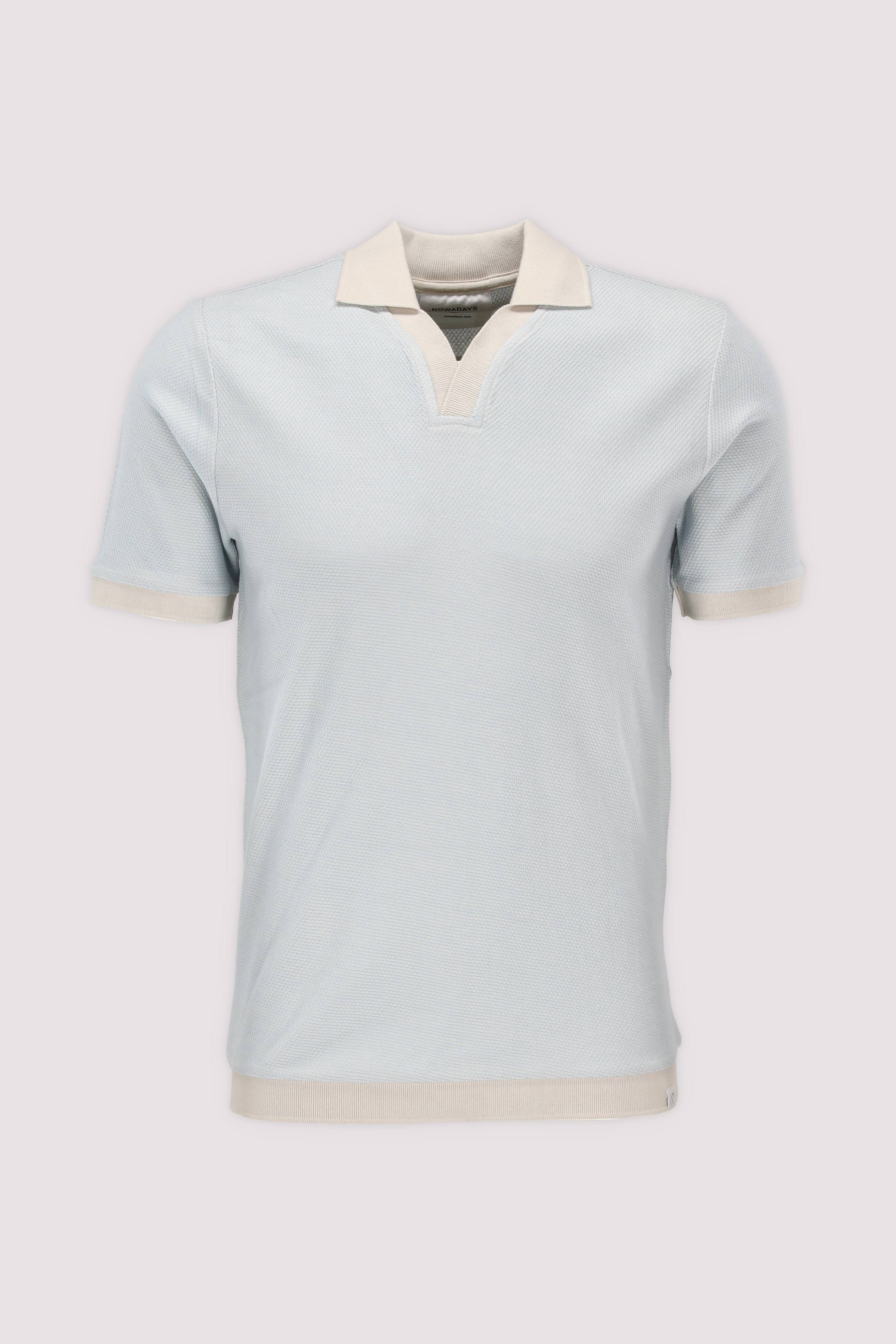 the open collar polo