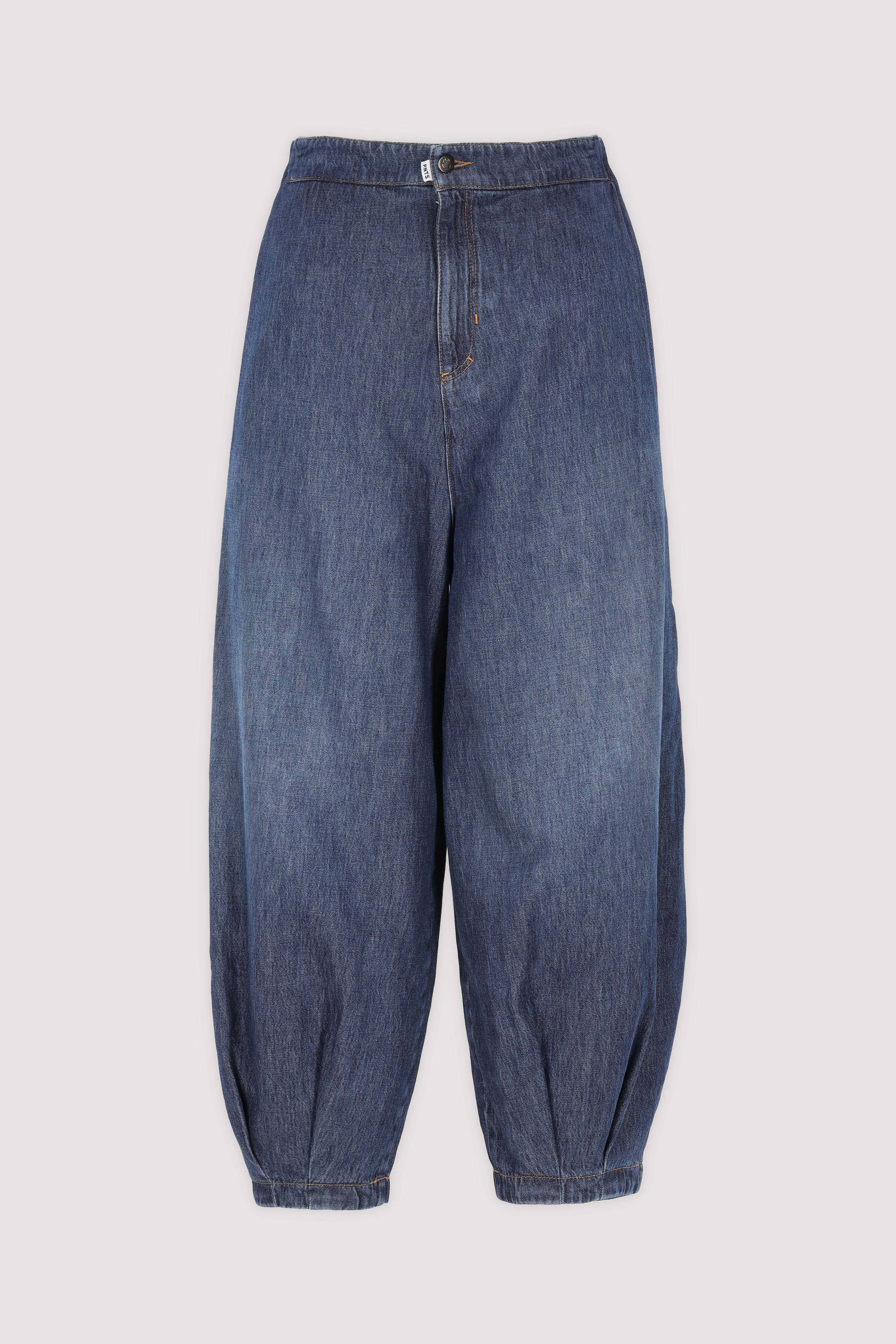 PNTS O-Shape-Jeans Damen Dunkelblau