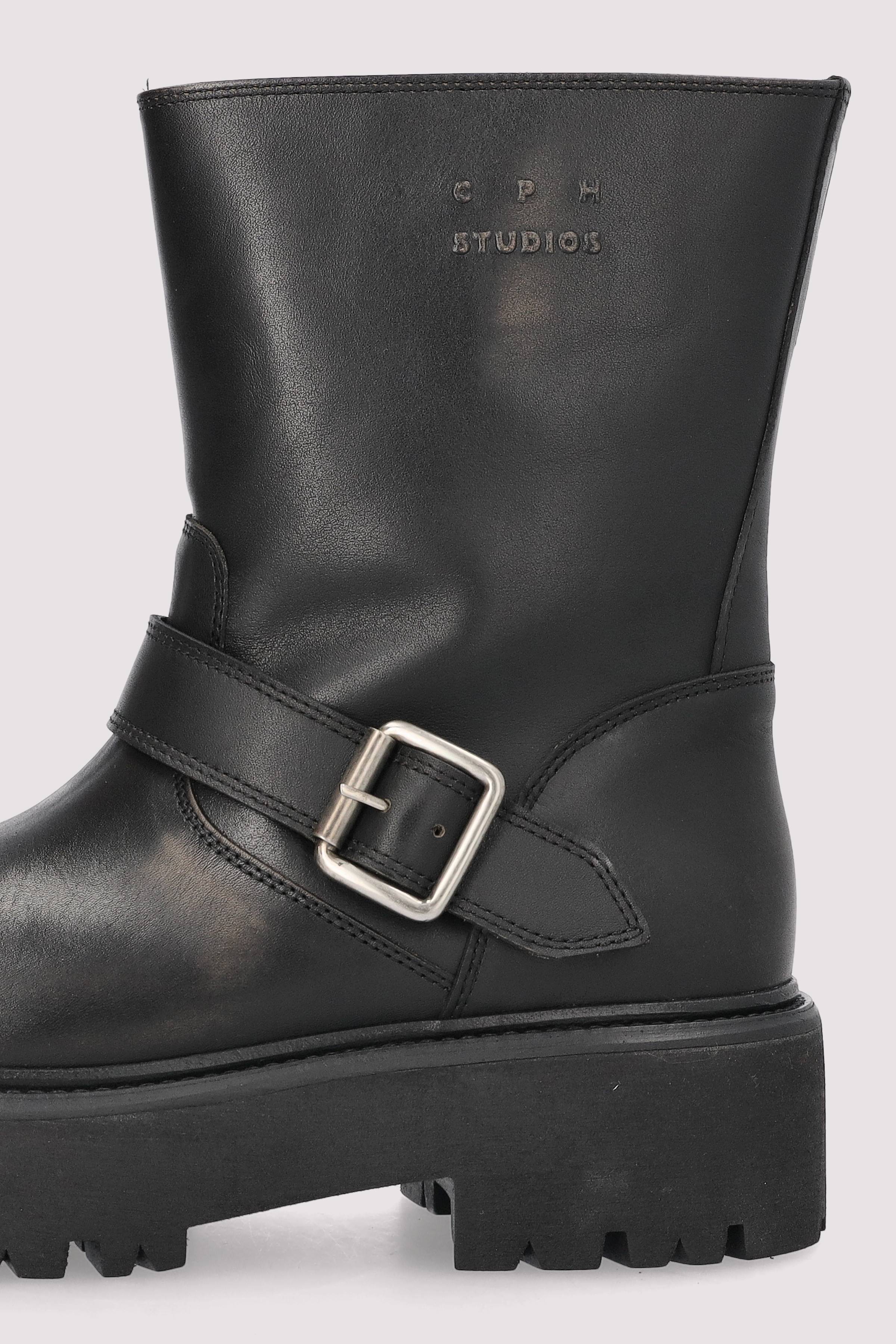 Copenhagen Damen Ankle-Boot Schwarz