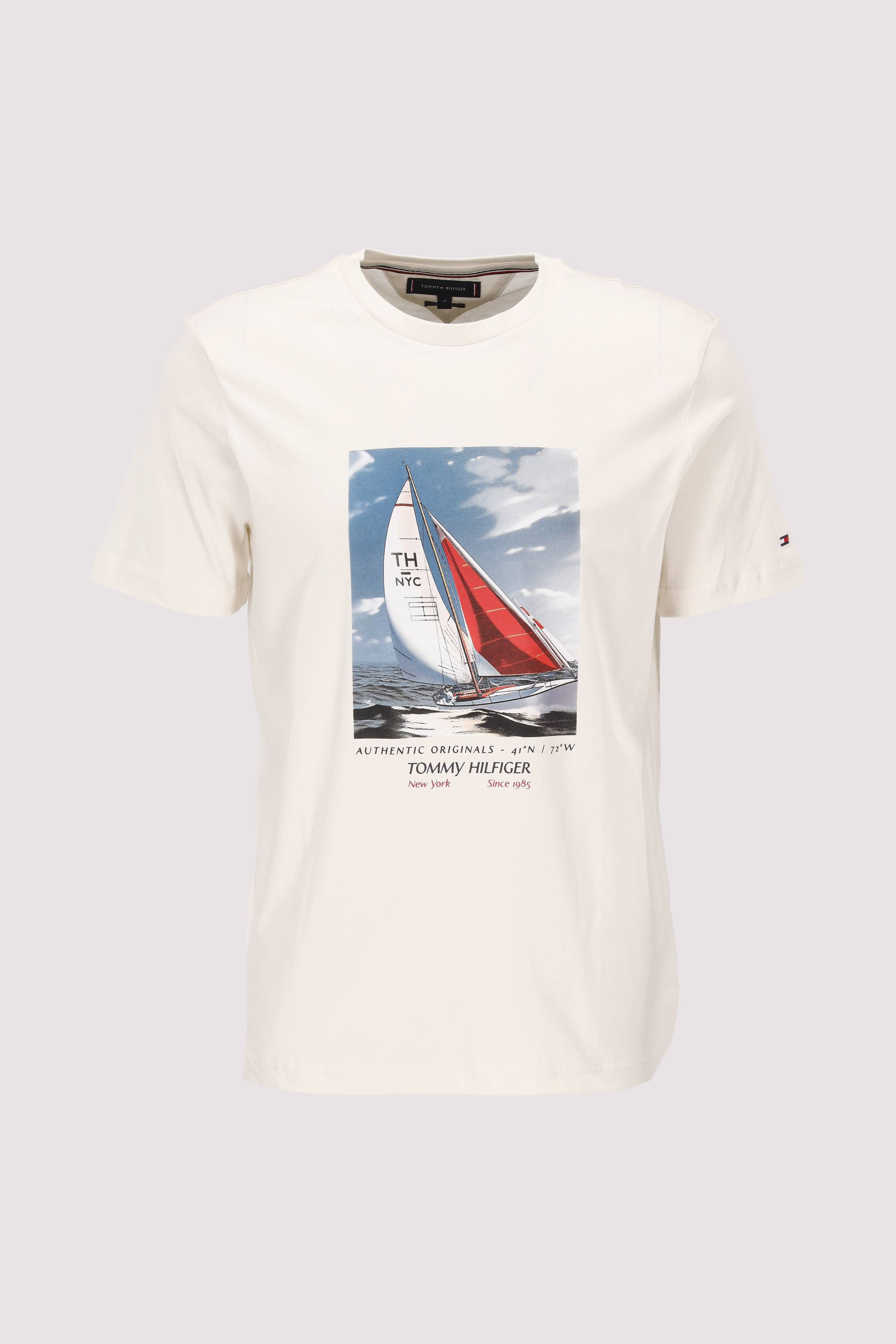 HILFIGER COLOR PHOTO PRINT TEE