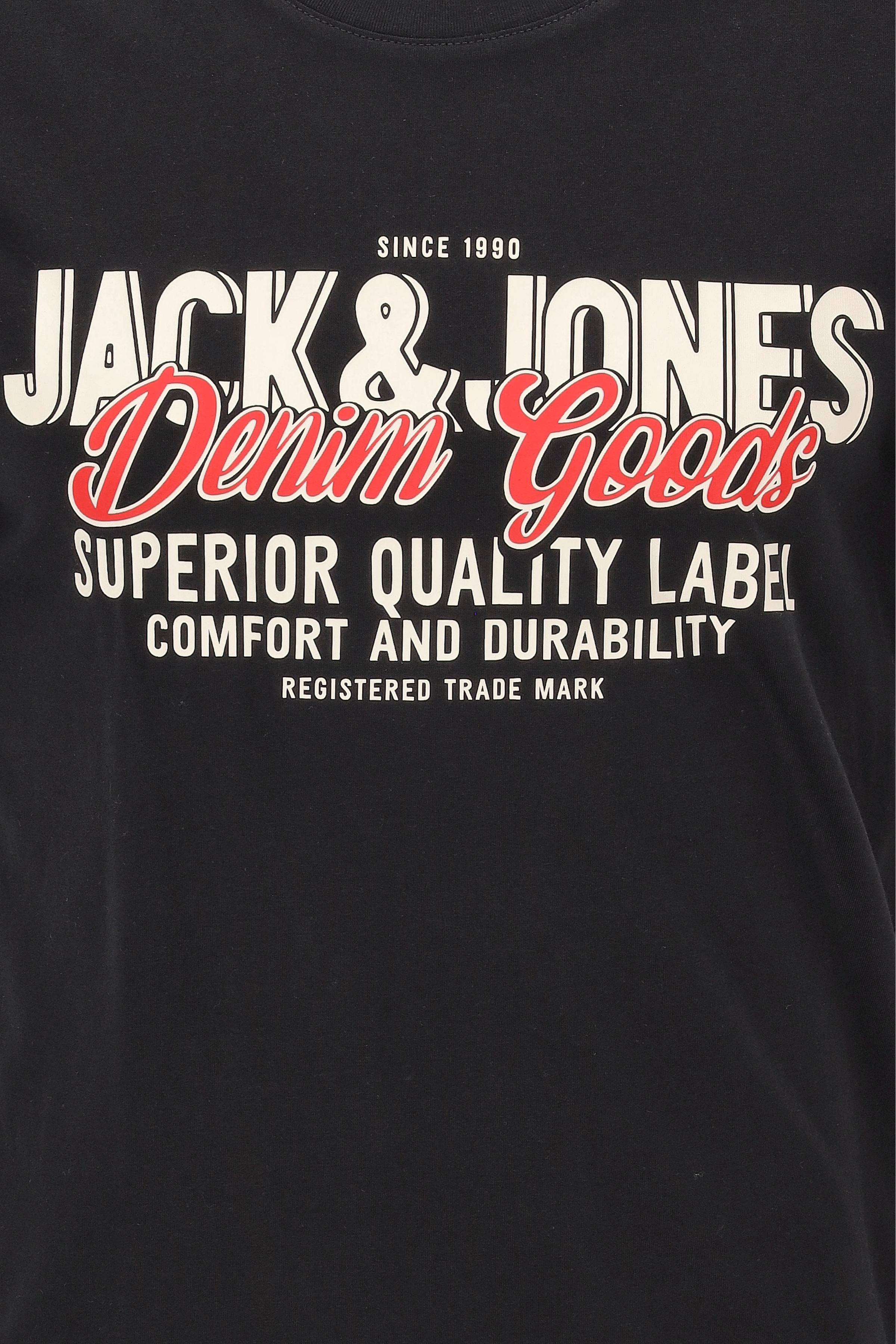 Jack and Jones - JJELOGO TEE SS O-NECK 2 COL AW