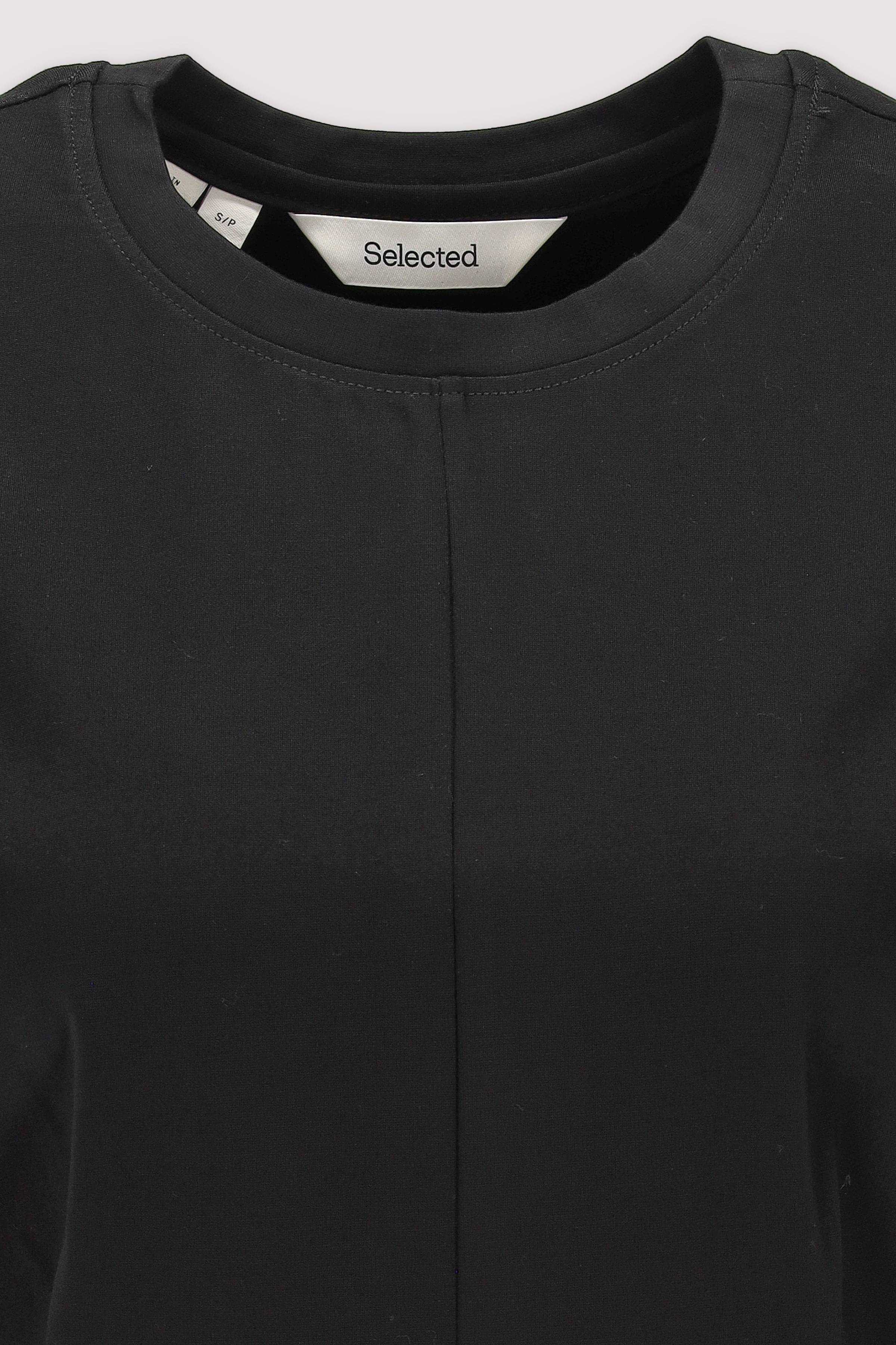 Selected - Selected Langarmbluse für Damen schwarz