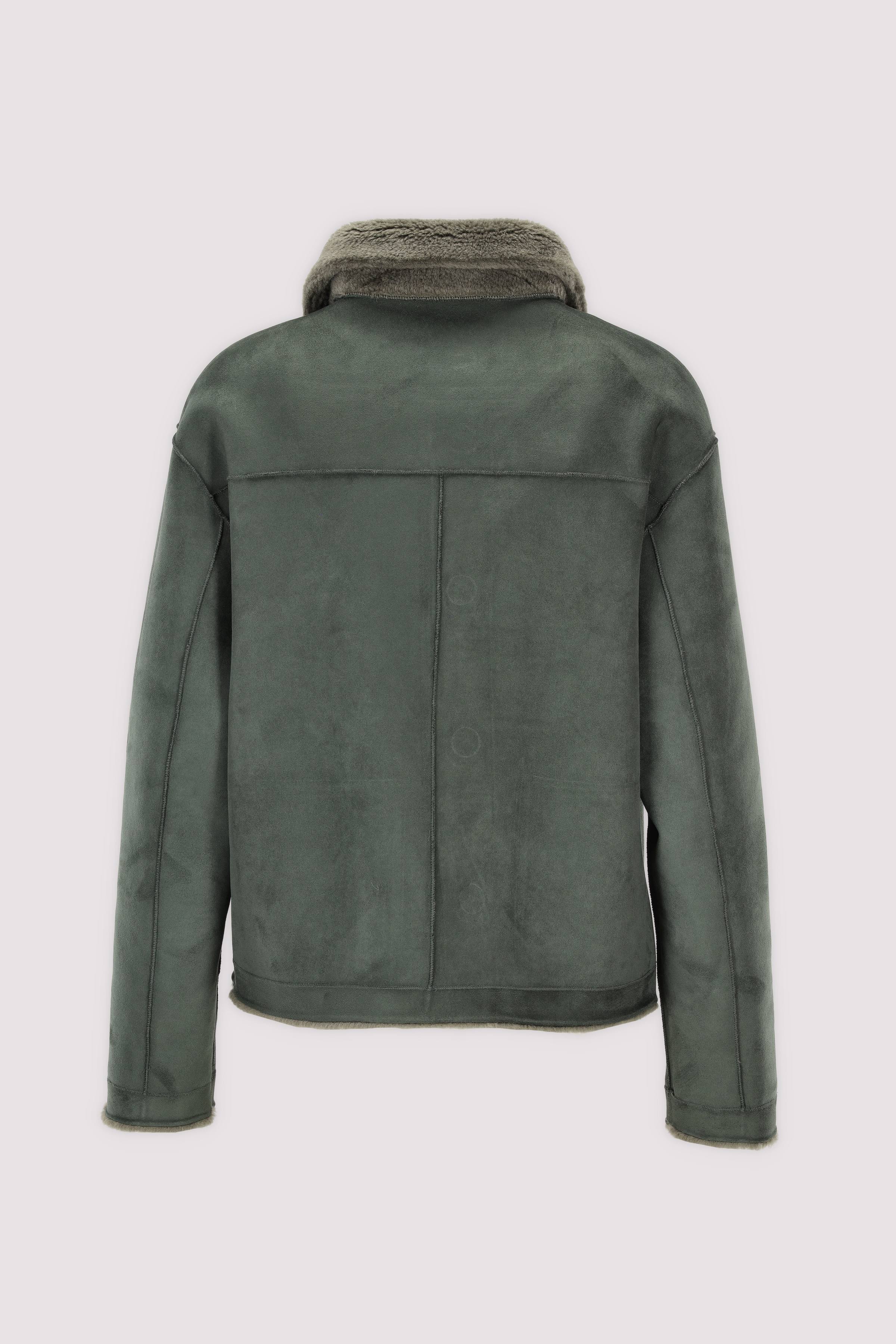 Oakwood - Oakwood Felljacke Khaki, lässig