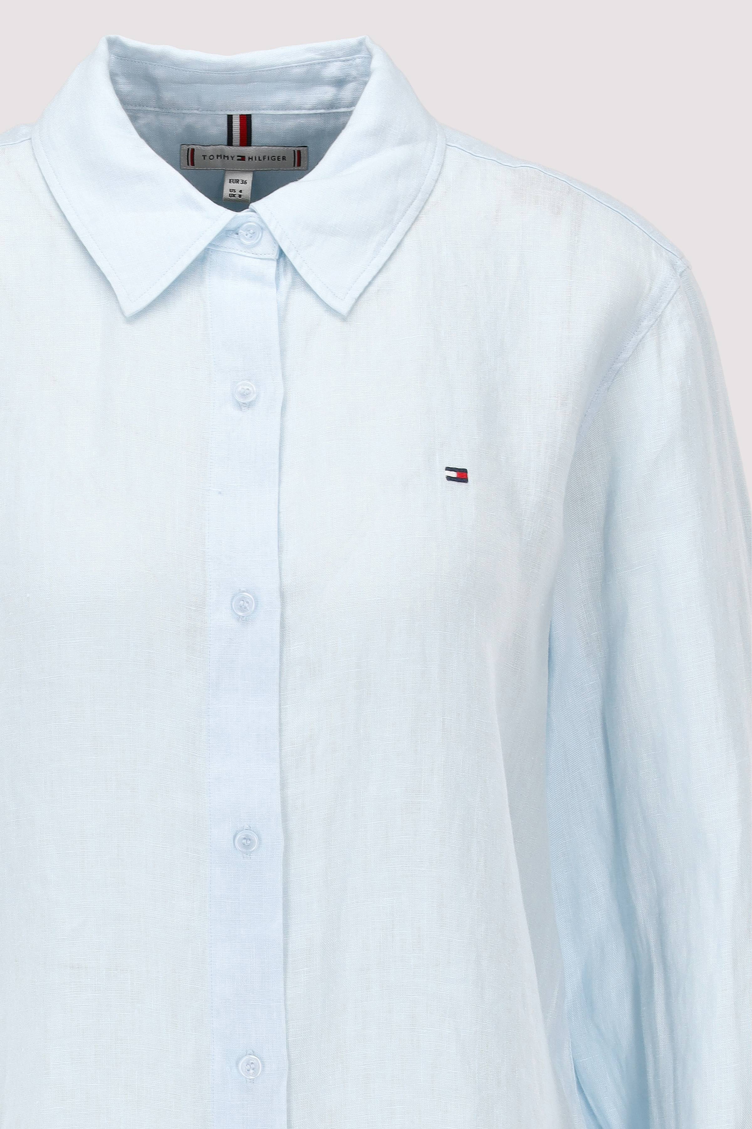 Tommy Hilfiger - Tommy Hilfiger Leinenbluse in Blau