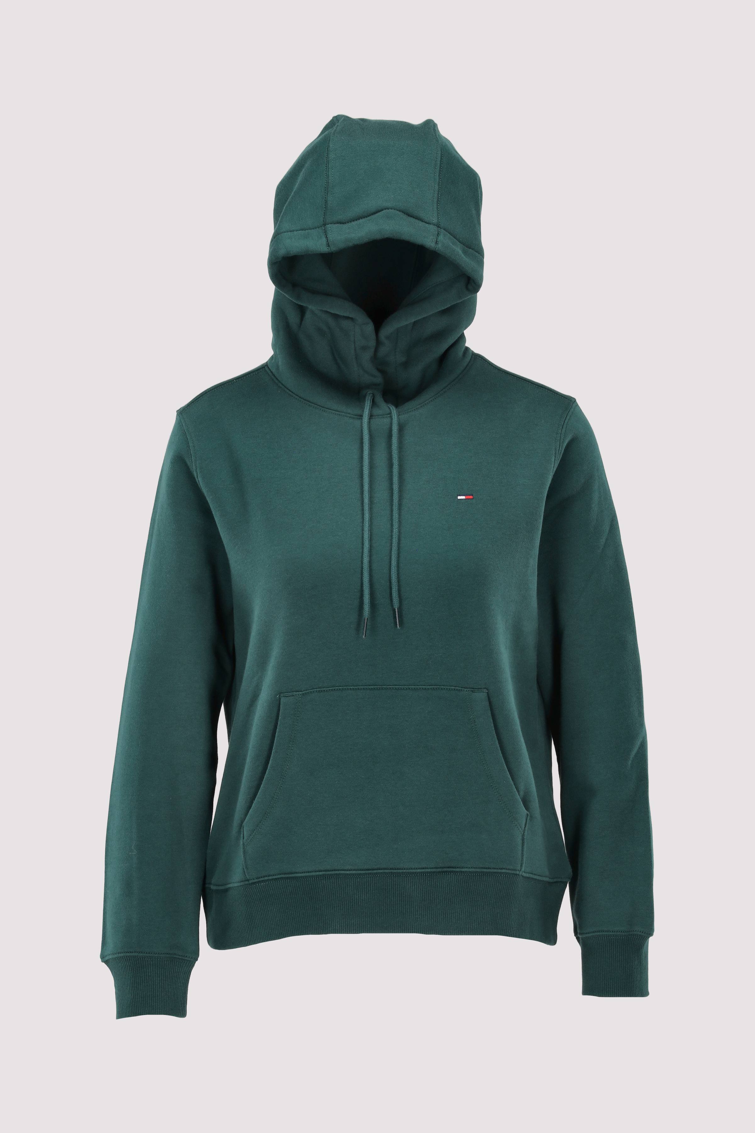Tommy Jeans - Tommy Jeans Damen Hoodie mit Kapuze grün