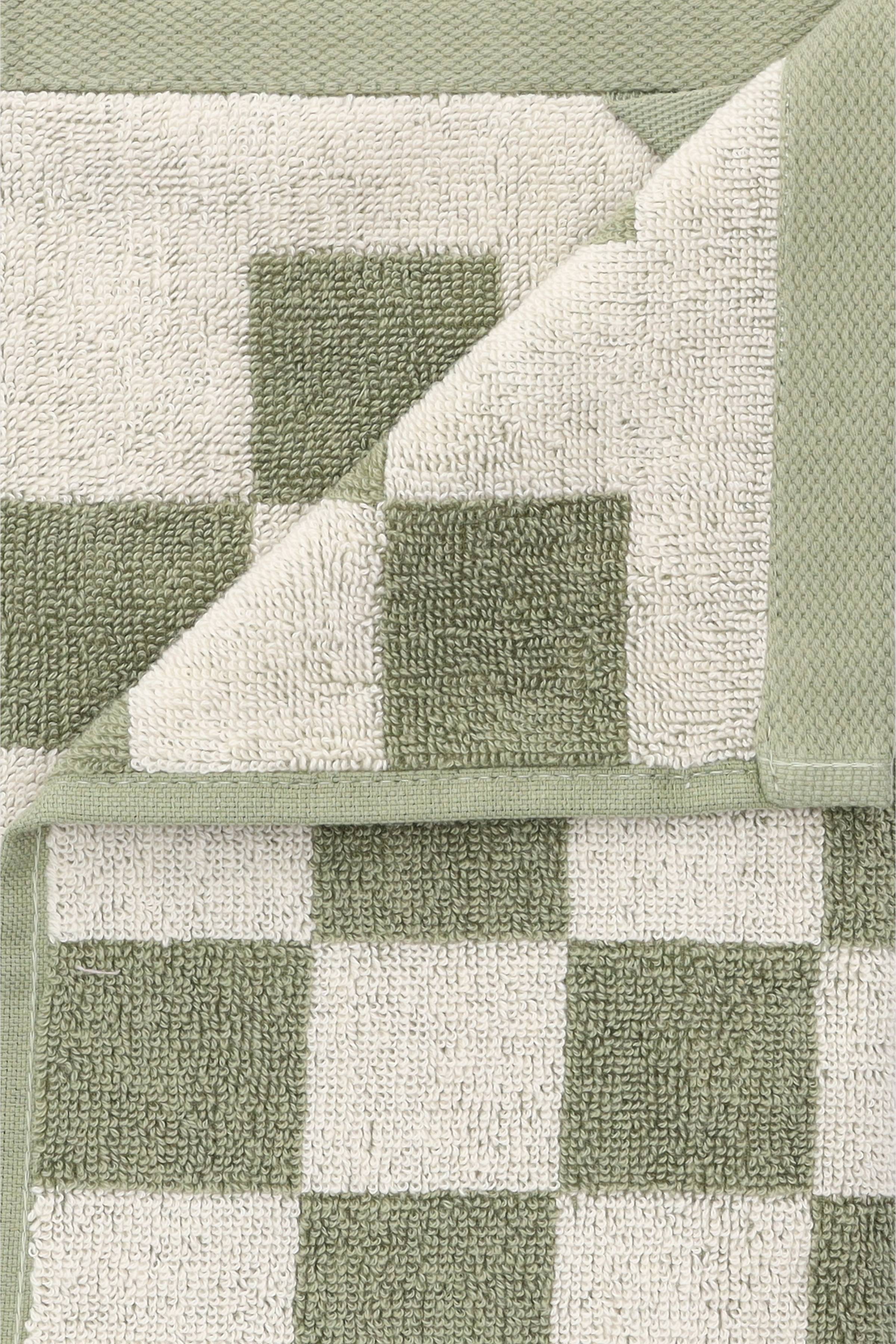 Marc O´Polo Homewear - Checker Gaestehandtuch Marc O´Polo Homewear - Checker Gaestehandtuch