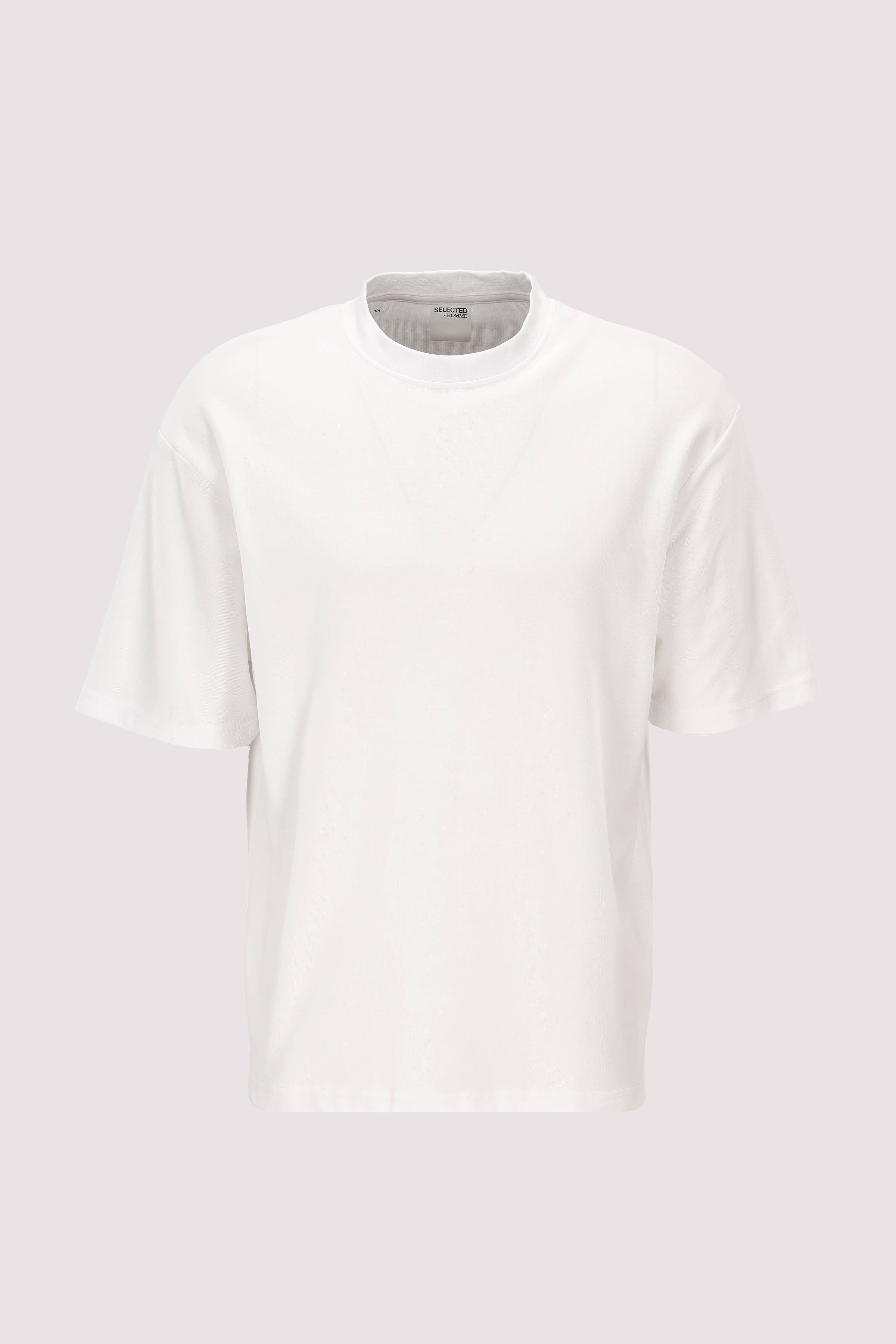 SLHLOOSEOSCAR SS O-NECK TEE NO