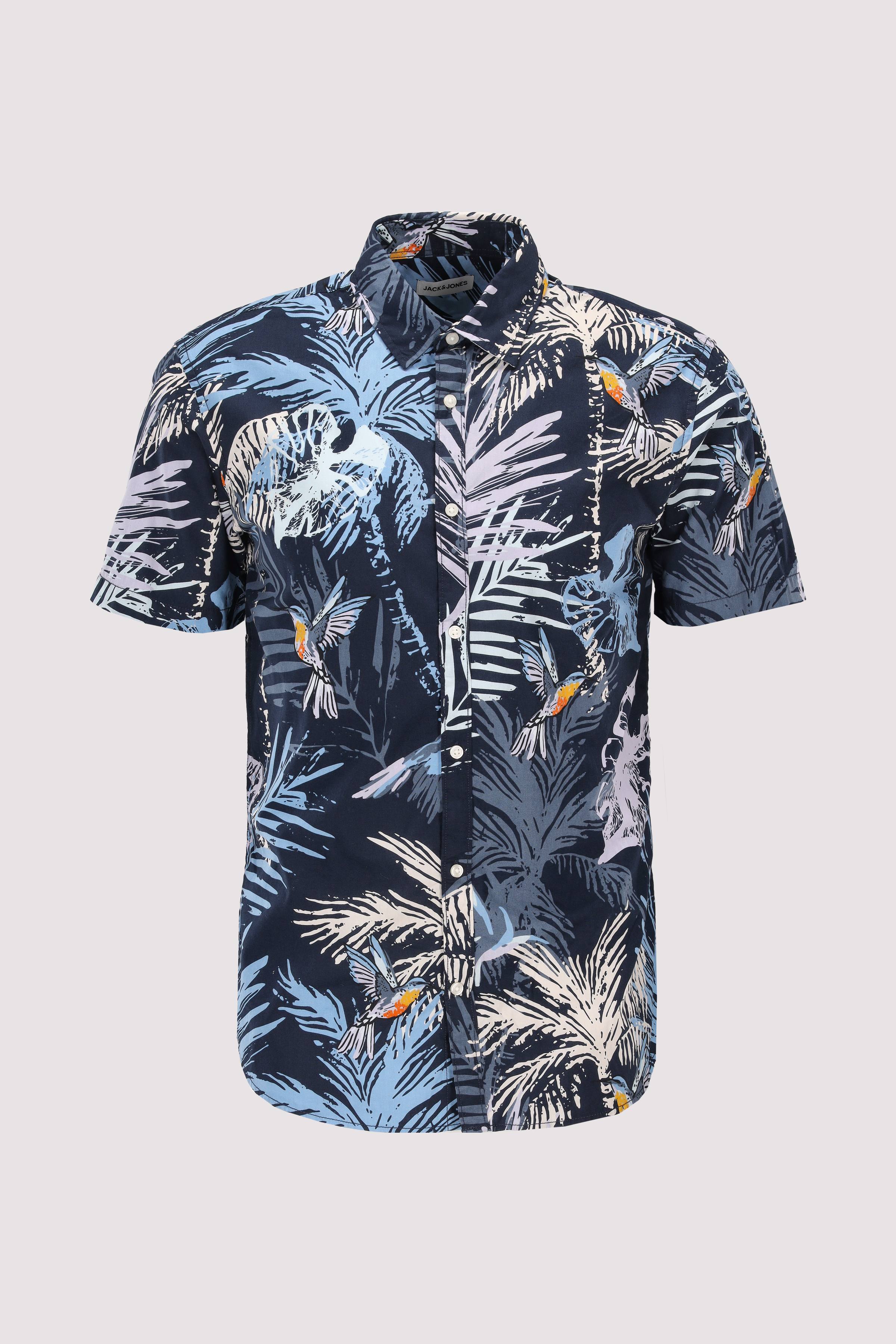 Jack and Jones - JJHAWAII AOP SHIRT SS LN Jack and Jones - JJHAWAII AOP SHIRT SS LN