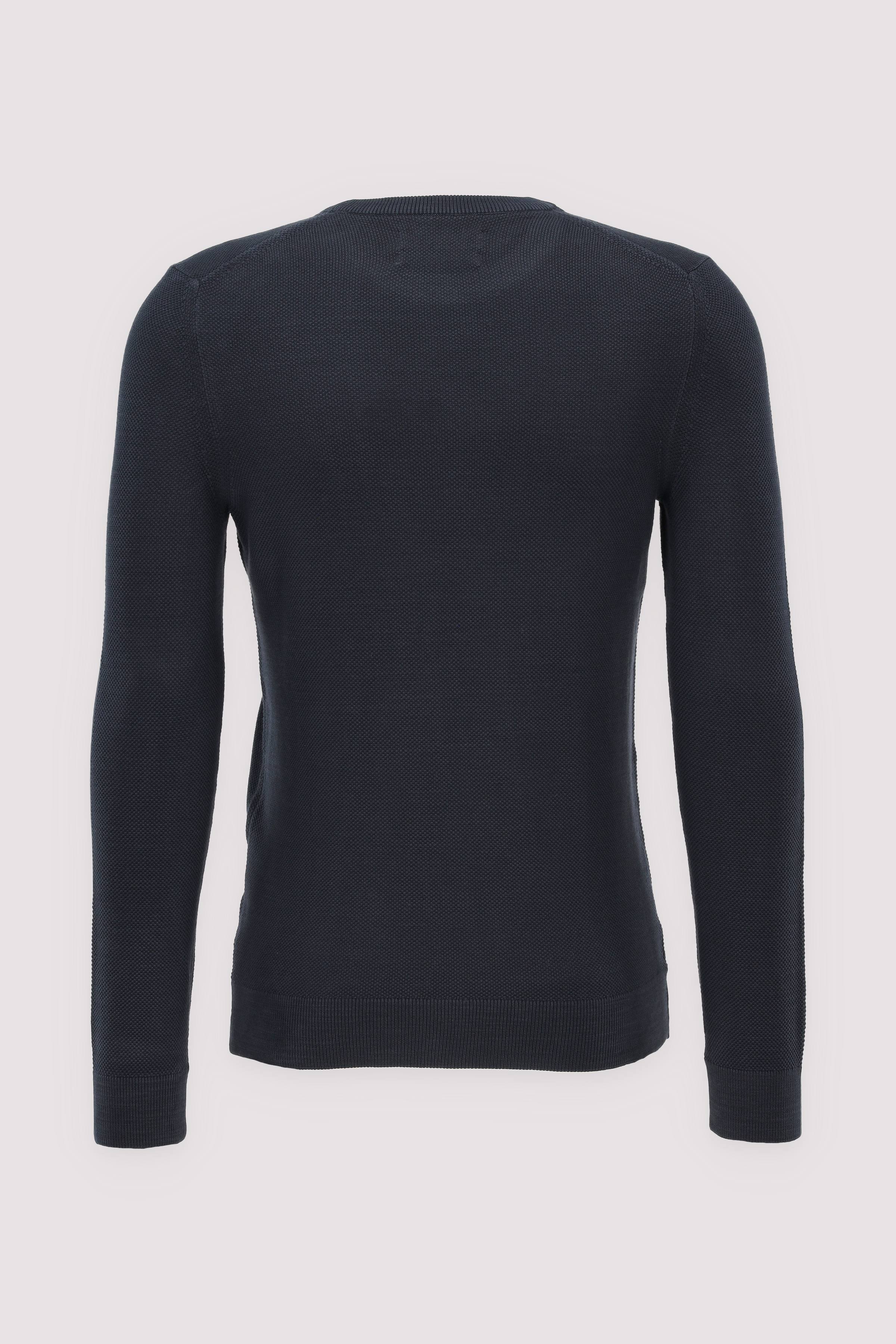 Marc O´Polo International - Crewneck, cotton slub, piqué s Marc O´Polo International - Crewneck, cotton slub, piqué s