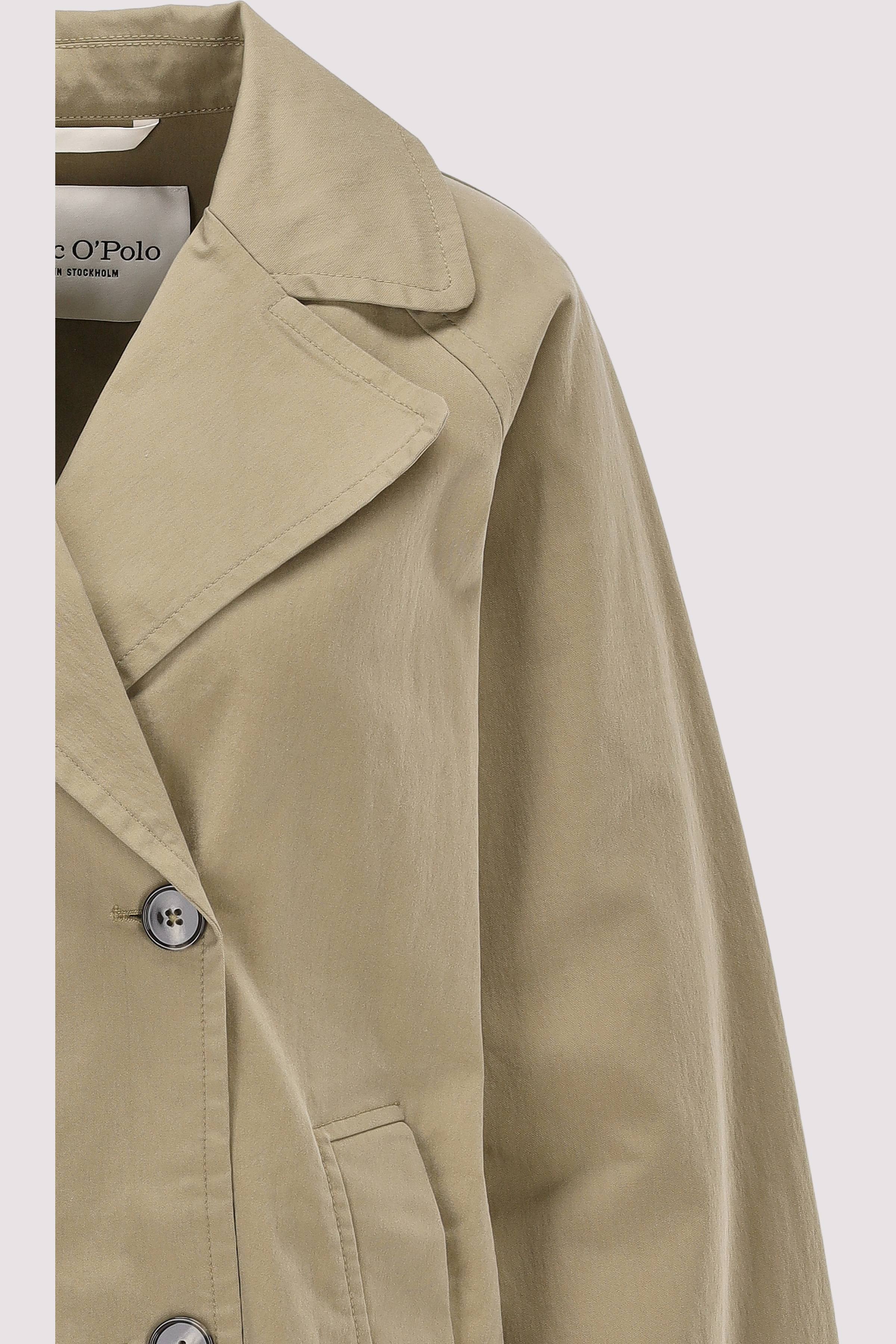 Marc O´Polo International - Cotton blend trench cape, lape Marc O´Polo International - Cotton blend trench cape, lape