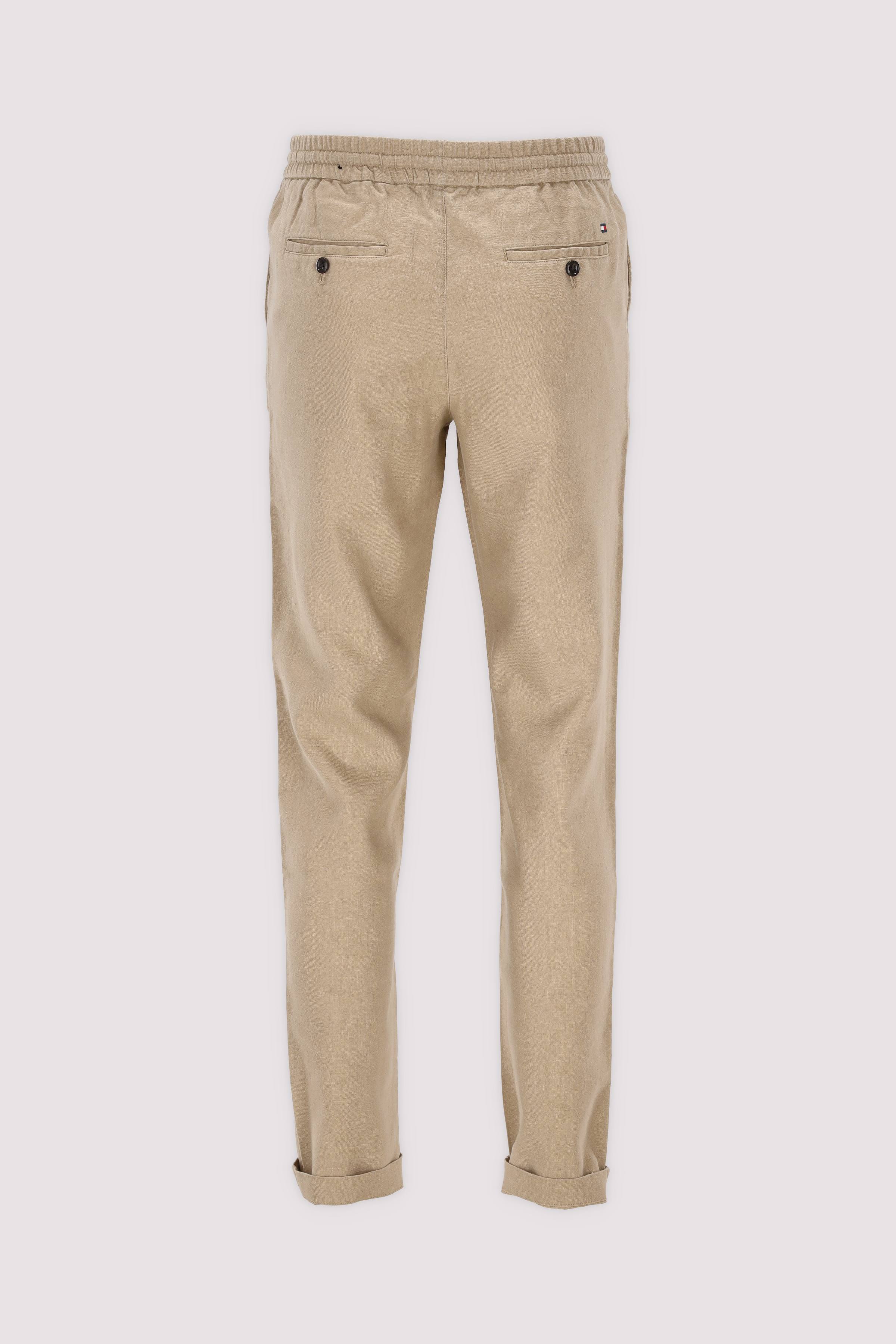 Tommy Hilfiger Leinenhose Beige