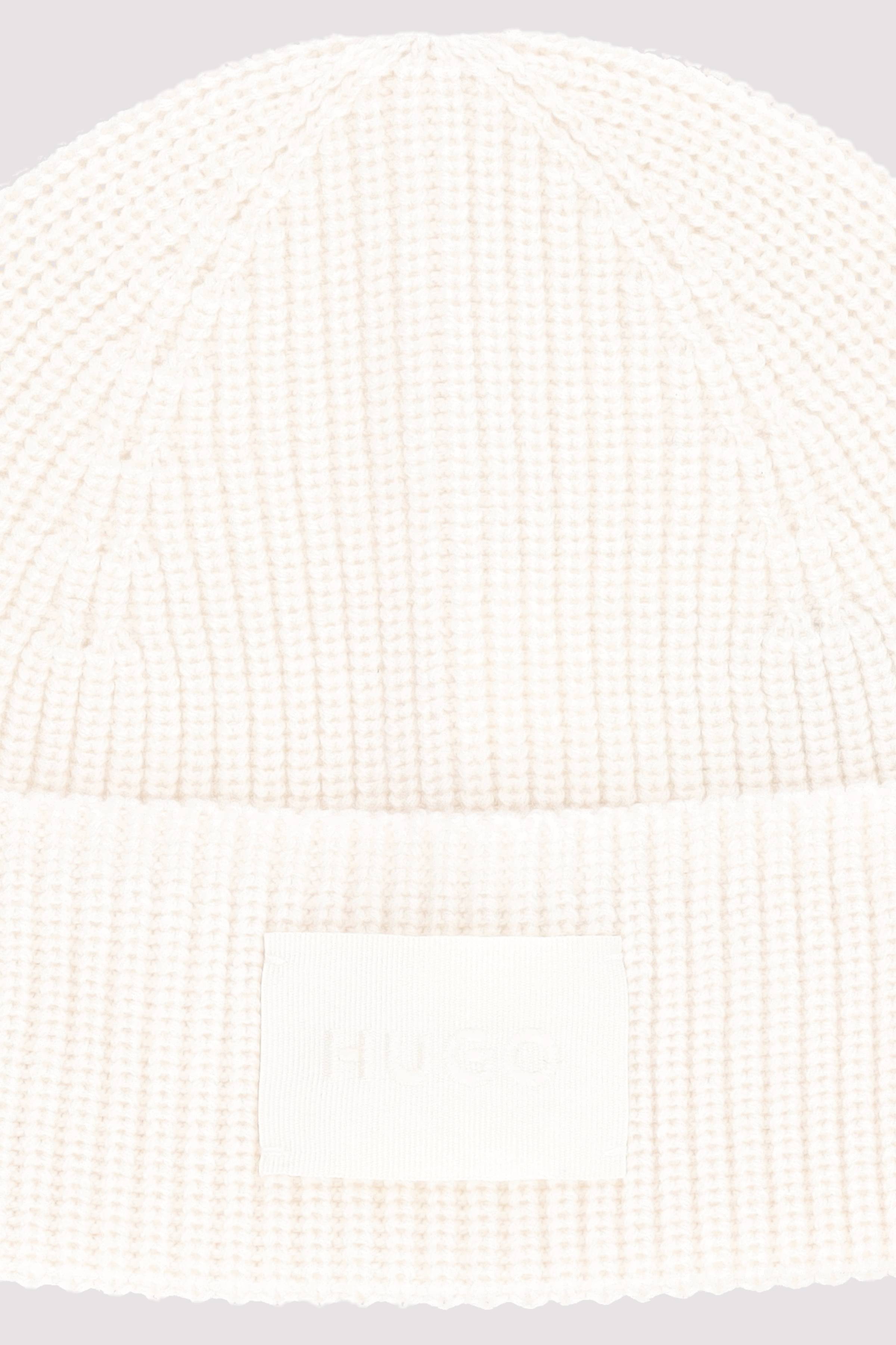 HUGO Cap offwhite, urbaner Look