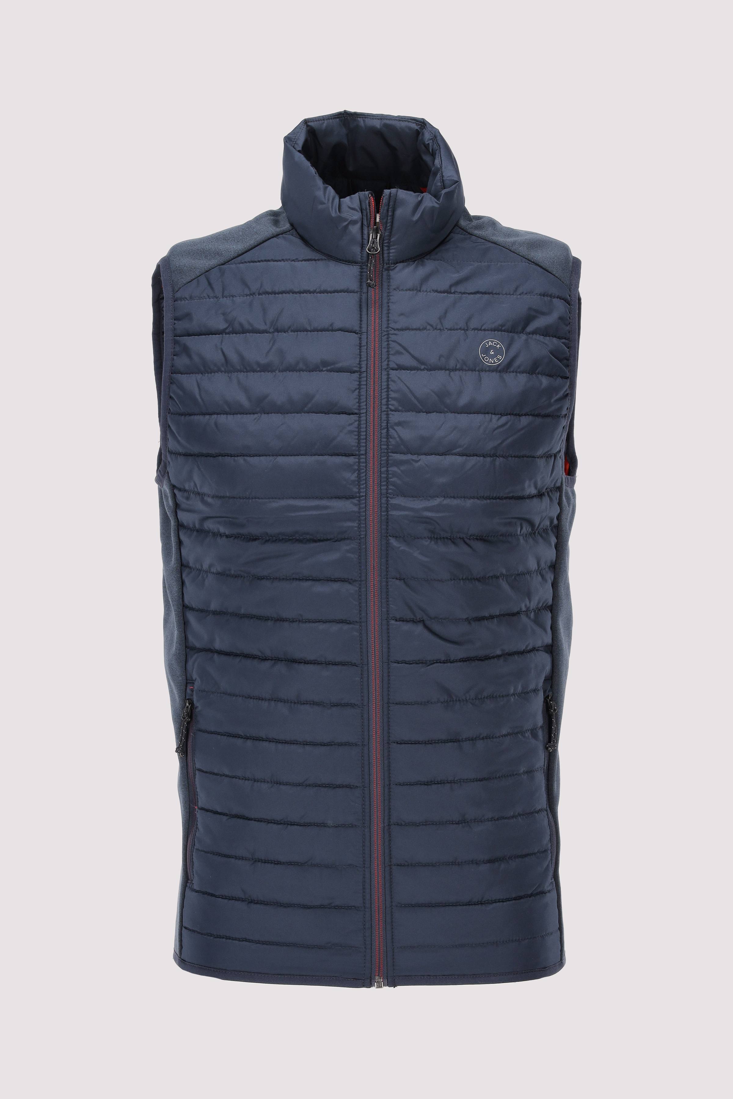 JJEMULTI BODYWARMER COLLAR NOO