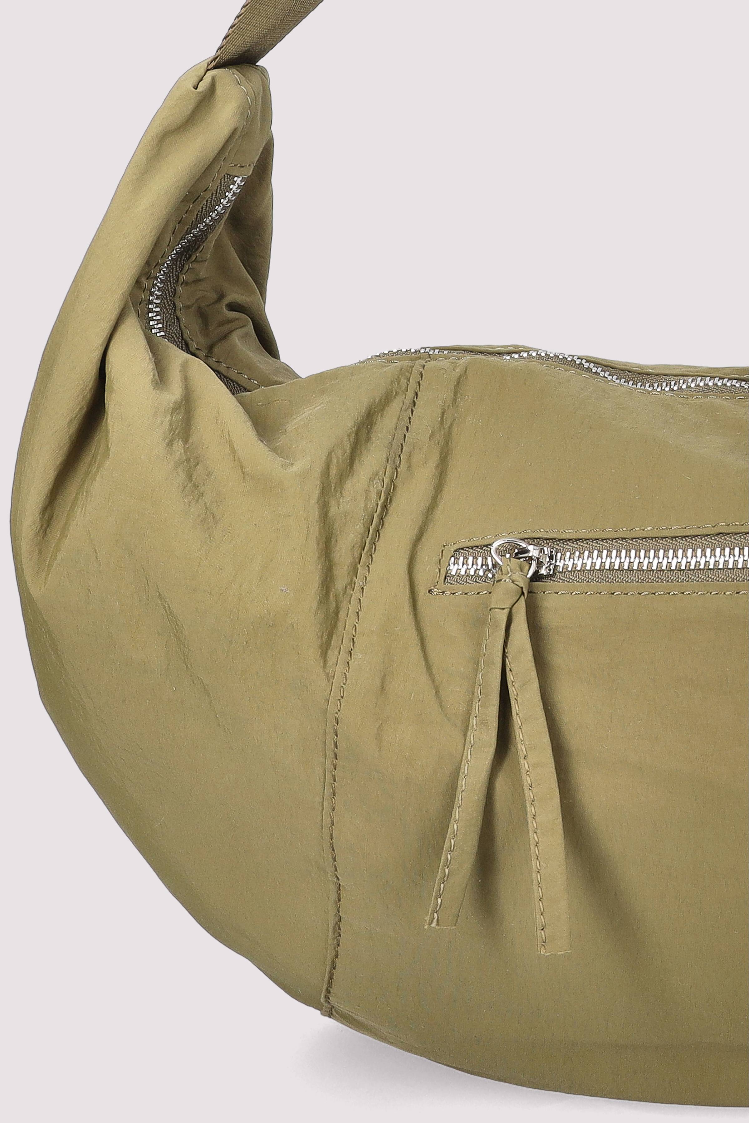 Crazy Lou kaki Handtasche, vielseitig