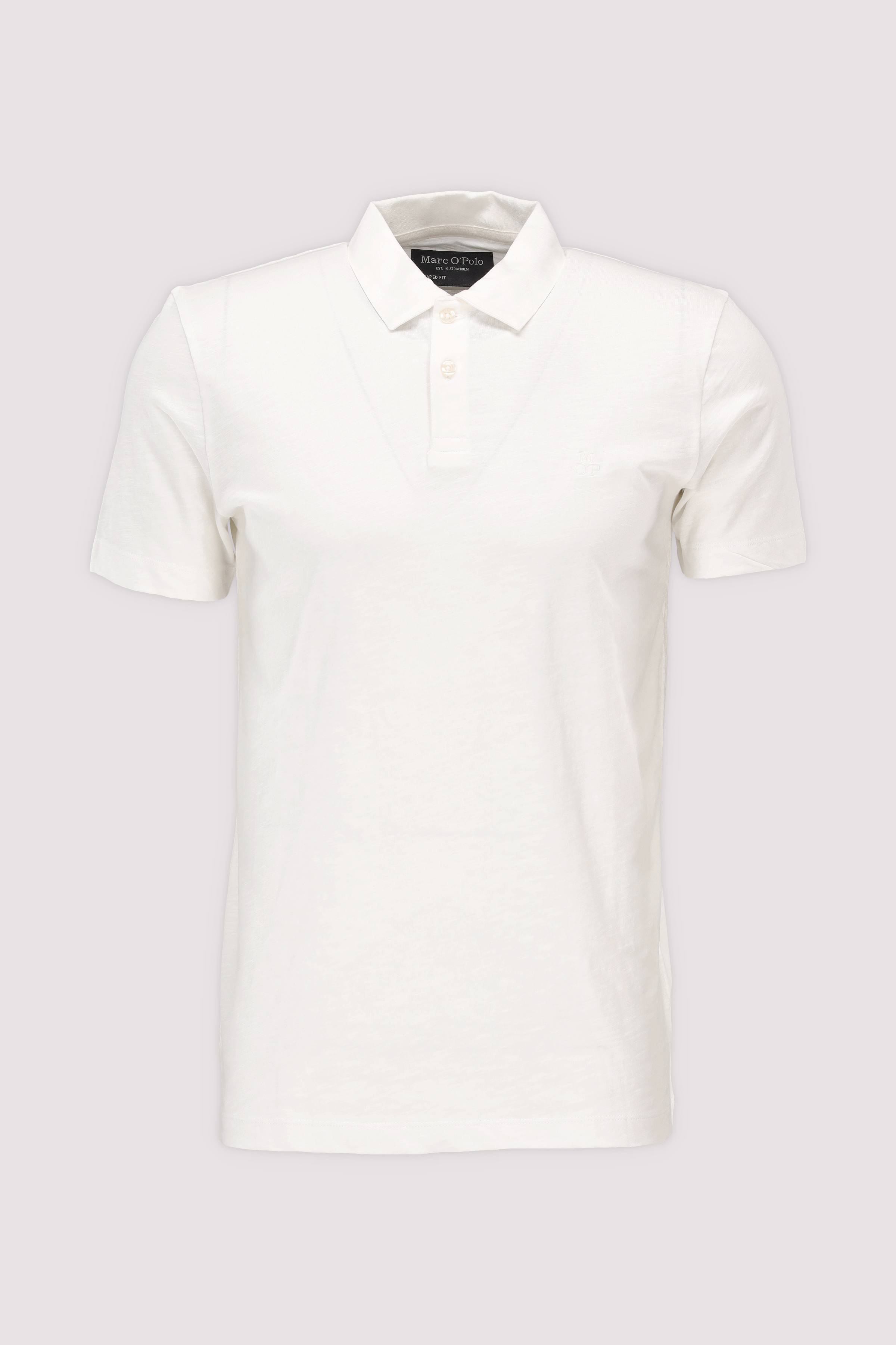 Marc O'Polo Poloshirt Weiß, bequem und z