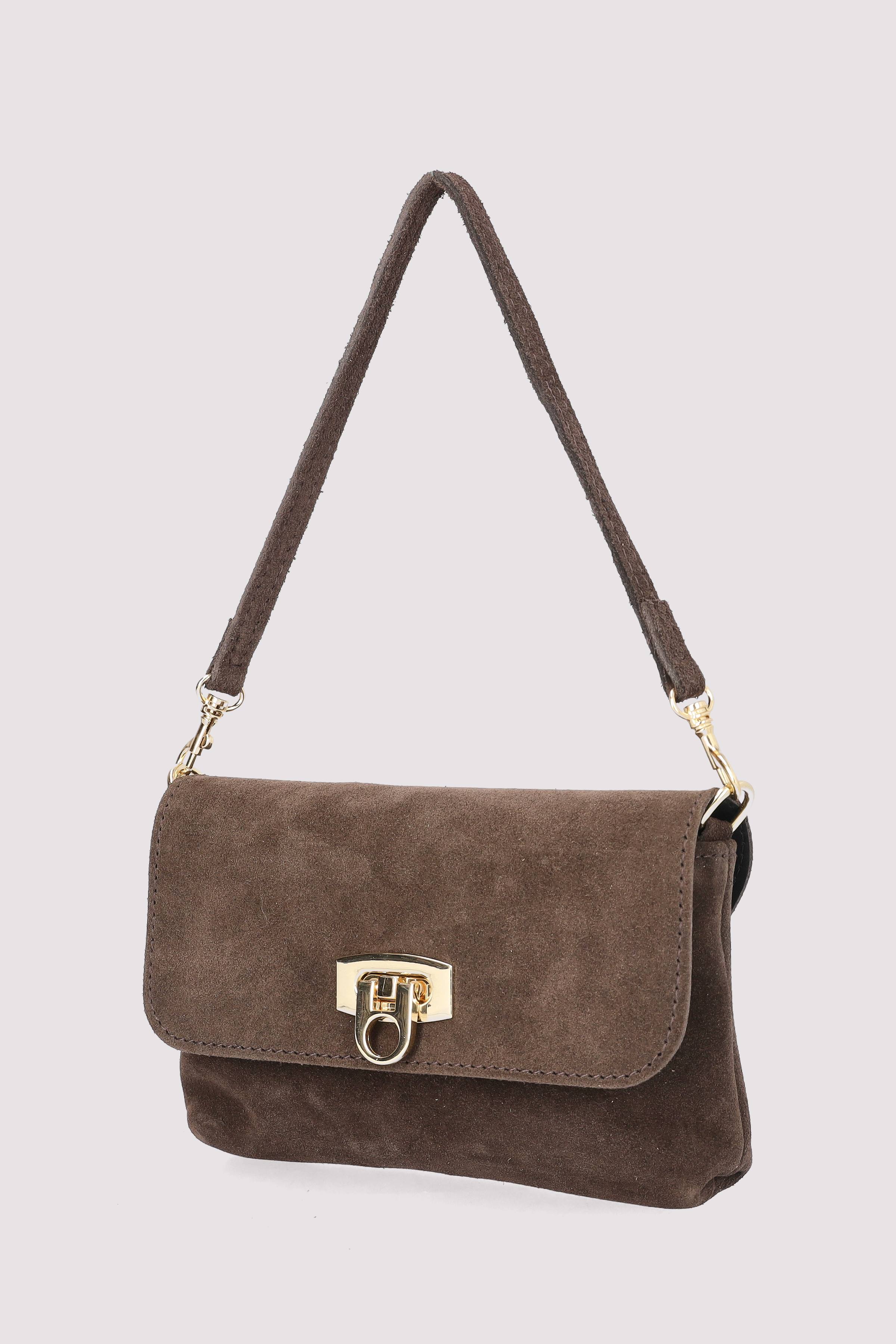 Marlon Bags - Marlon Bags Handtasche braun elegant