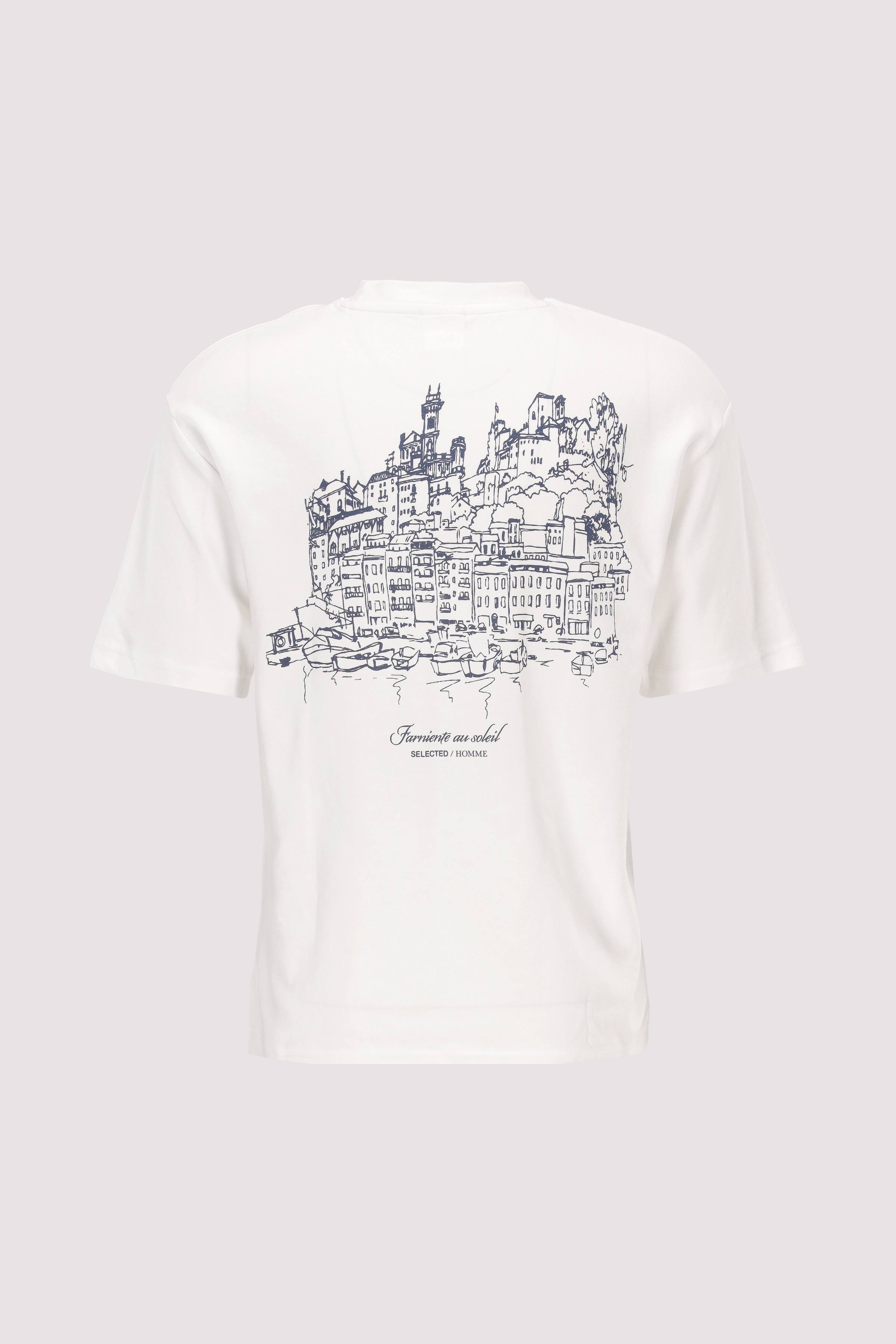 Selected - SLHLOOSEOSCAR GRAPHIC SS O-NEC Selected - SLHLOOSEOSCAR GRAPHIC SS O-NEC
