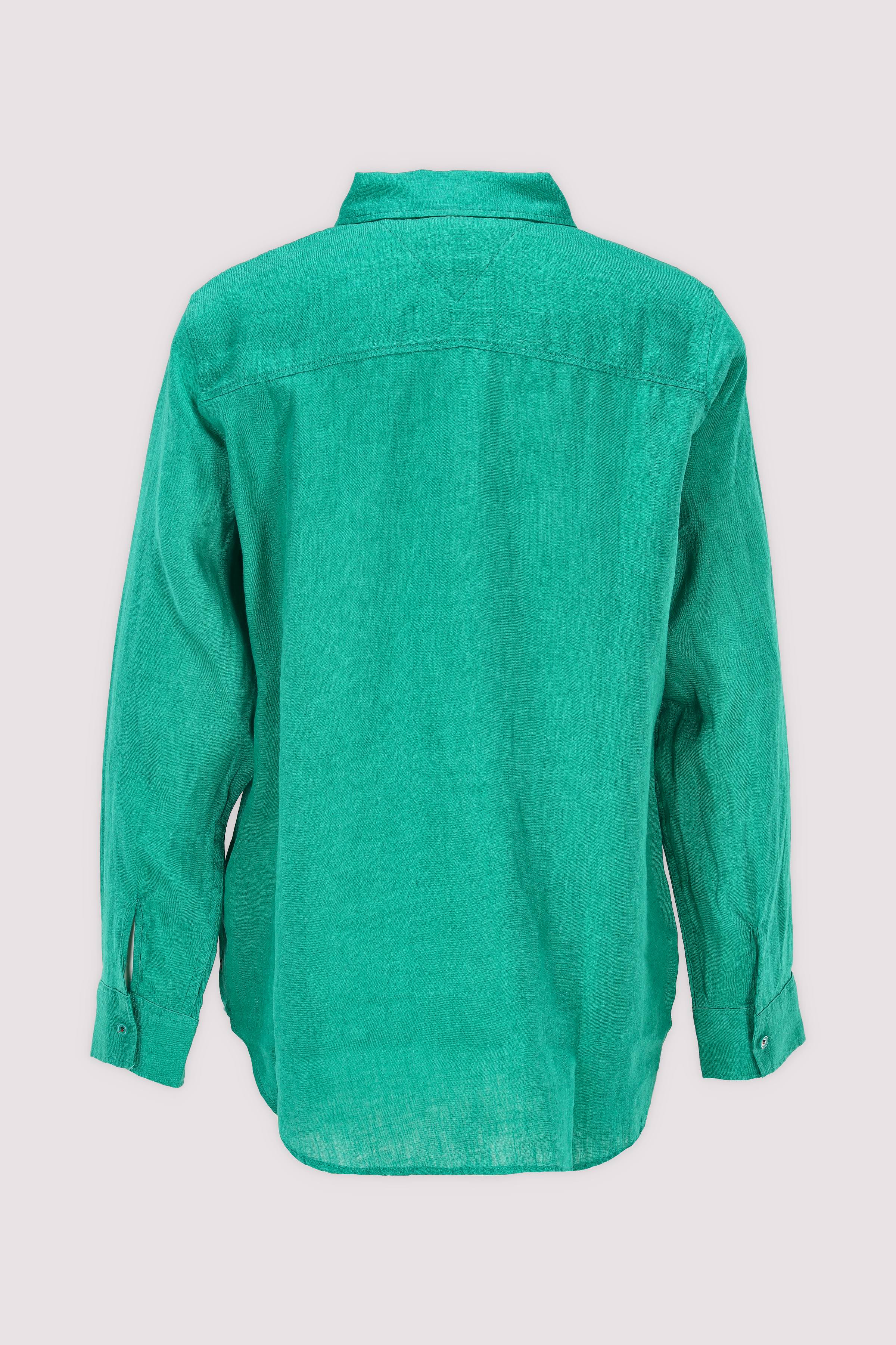ESS LINEN RELAXED LS SHIRT