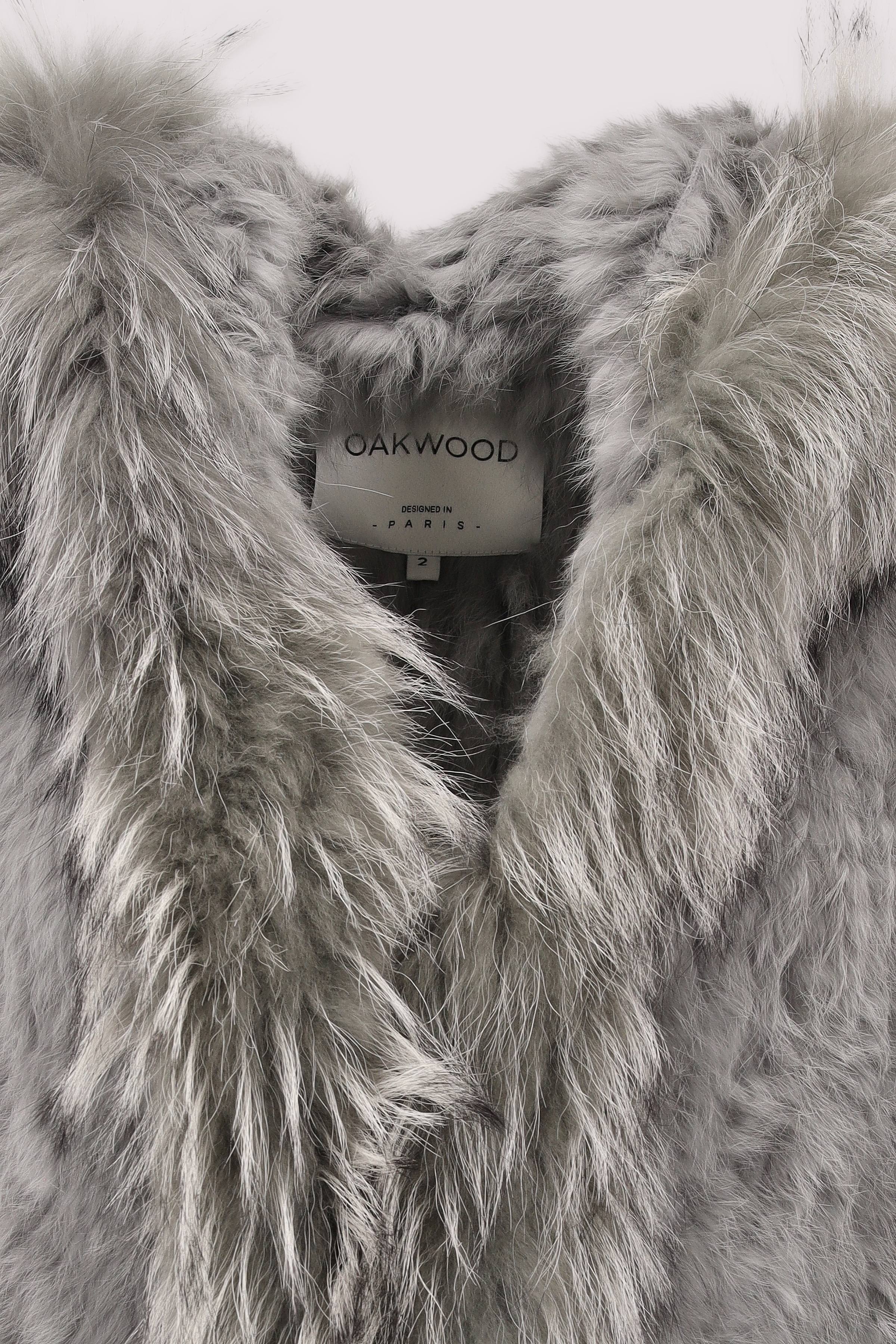 Oakwood - Oakwood kurze Weste Damen grau