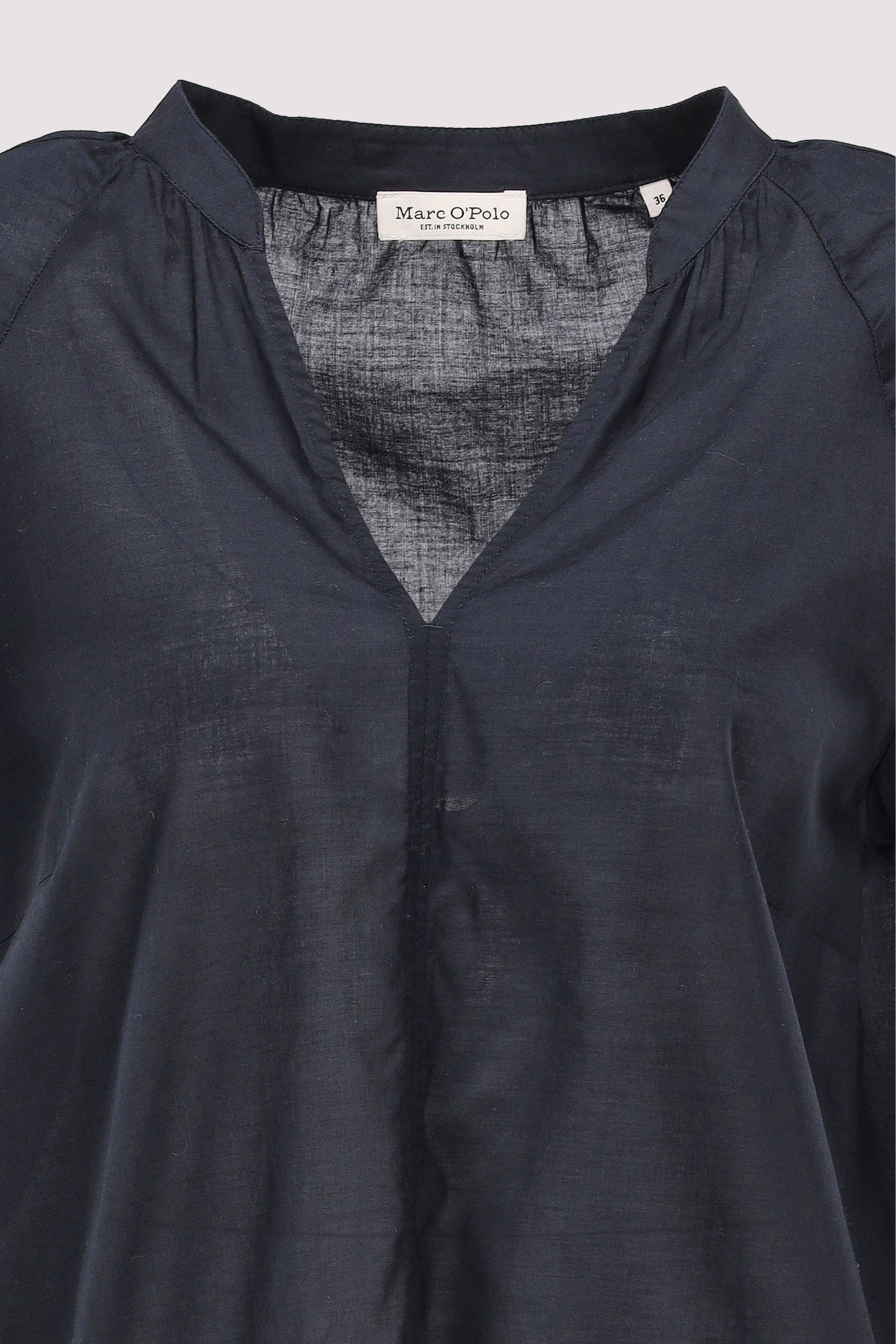 Marc O´Polo International - Blouse, v-neck, short sleeved,